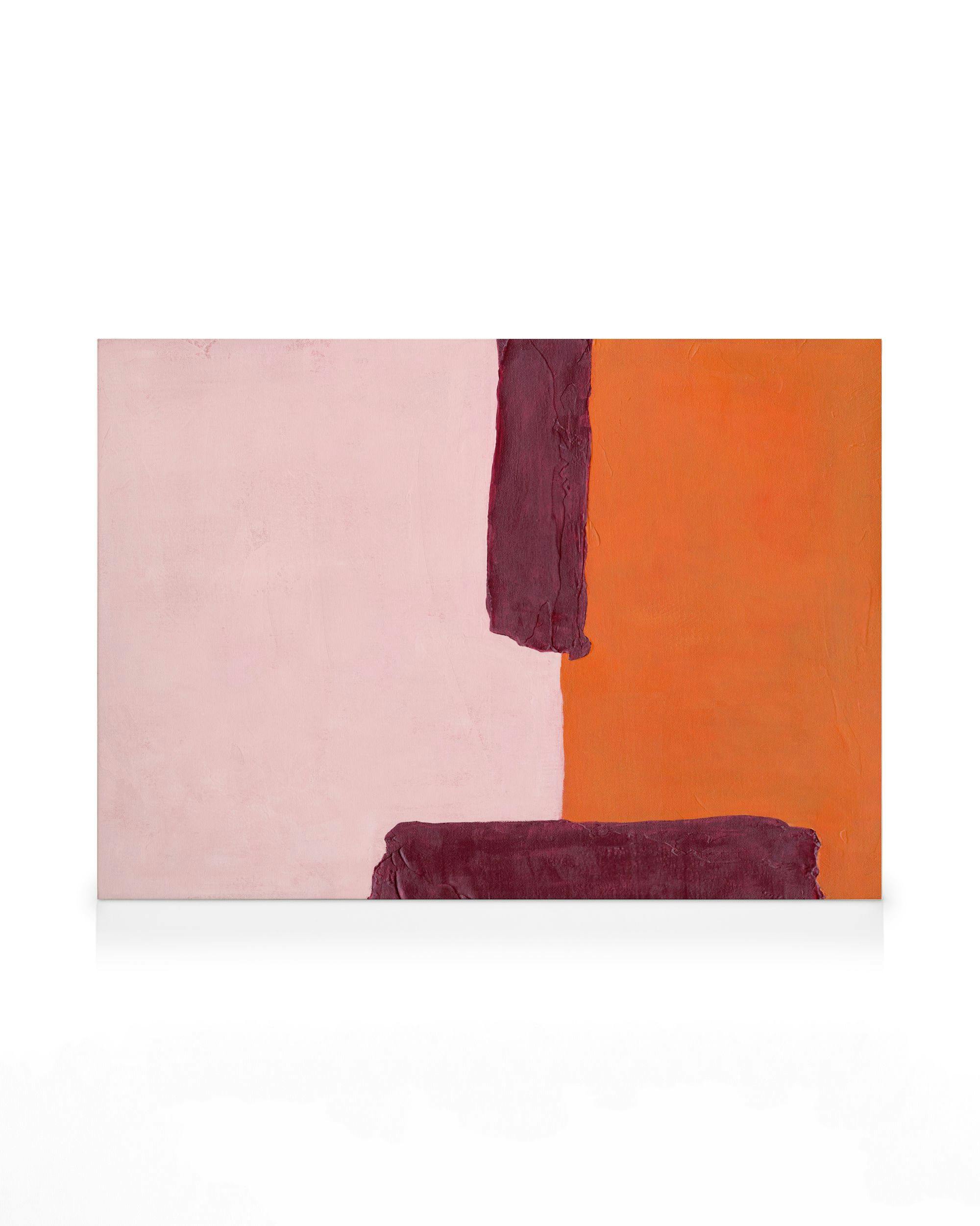 Canvas Schilderijen The Space Between Canvas (30x40 cm - Donker Eiken Lijst)