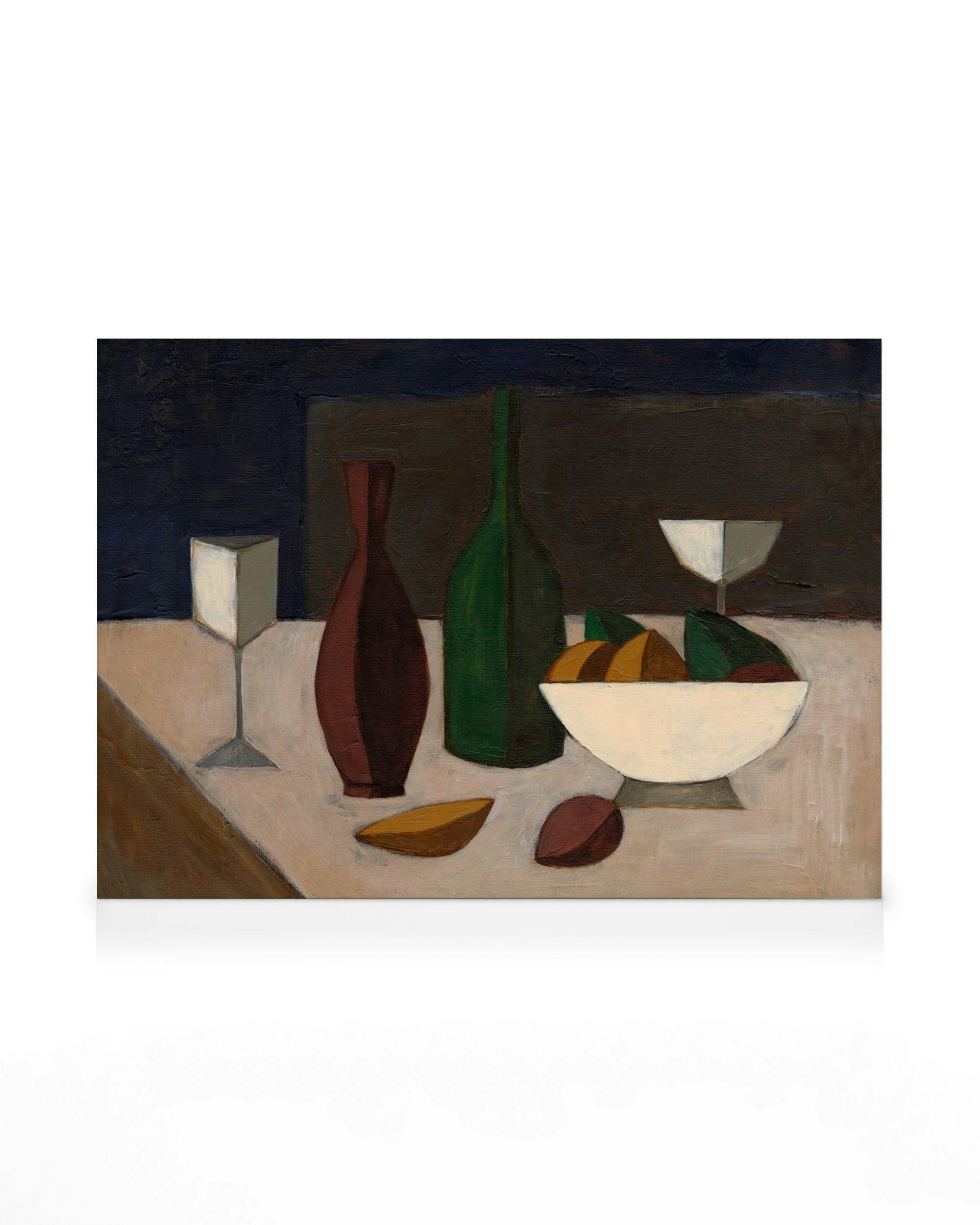 Sunday Evening Canvas (70x100 cm - Fotokaders zwart)