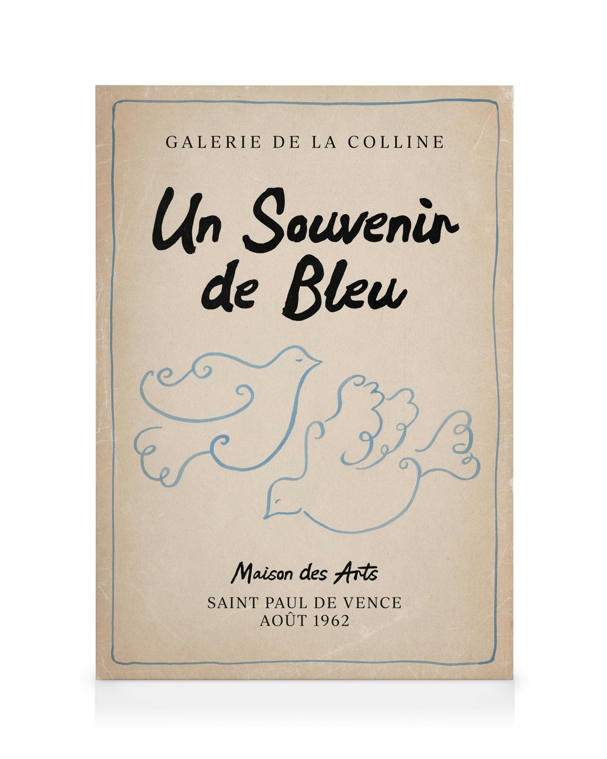 Galerie de la Colline Exhibition Toile (50x70 cm - Cadre Chêne Foncé)  Motifs vintage