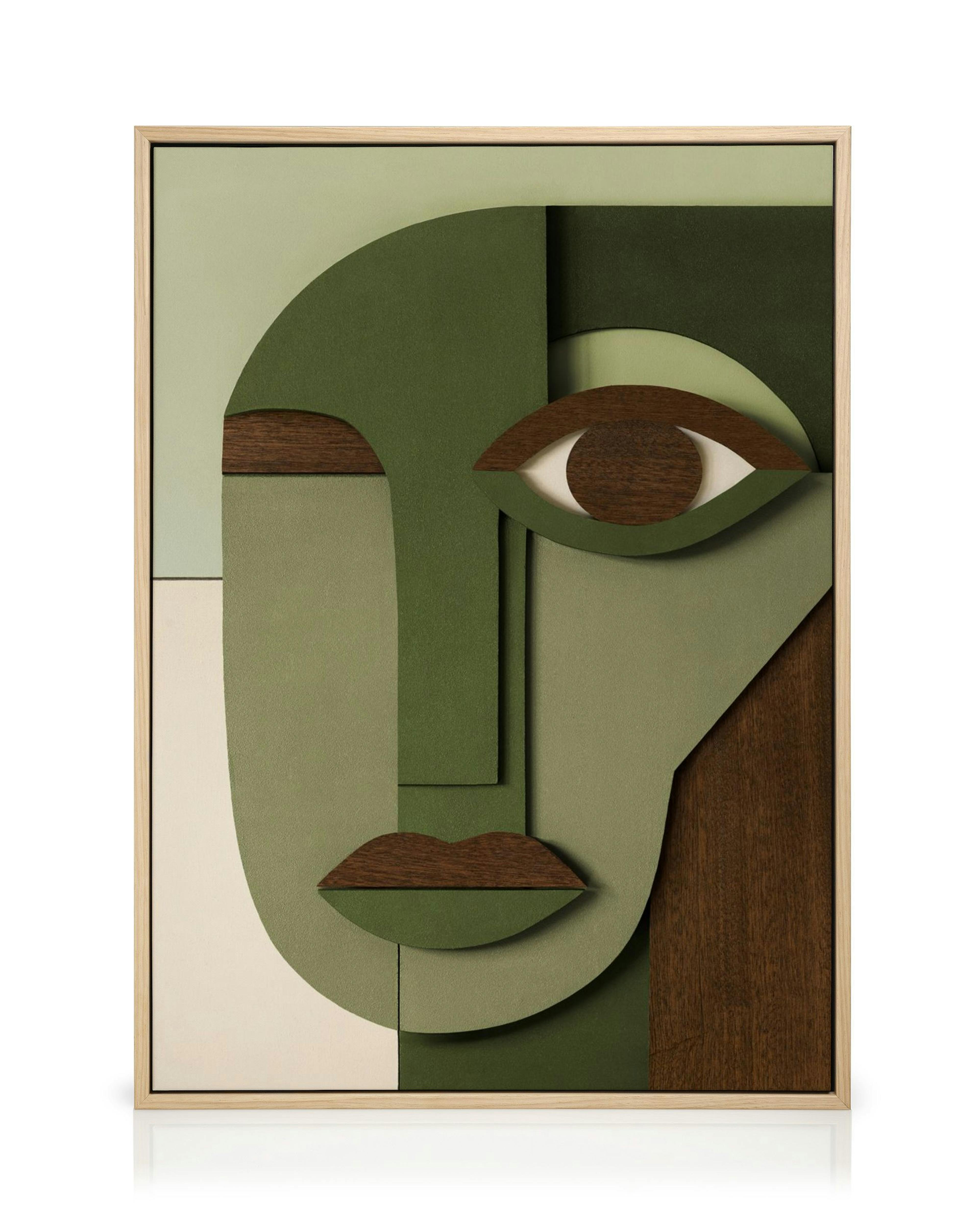 Abstract Face Obraz na plátne 0