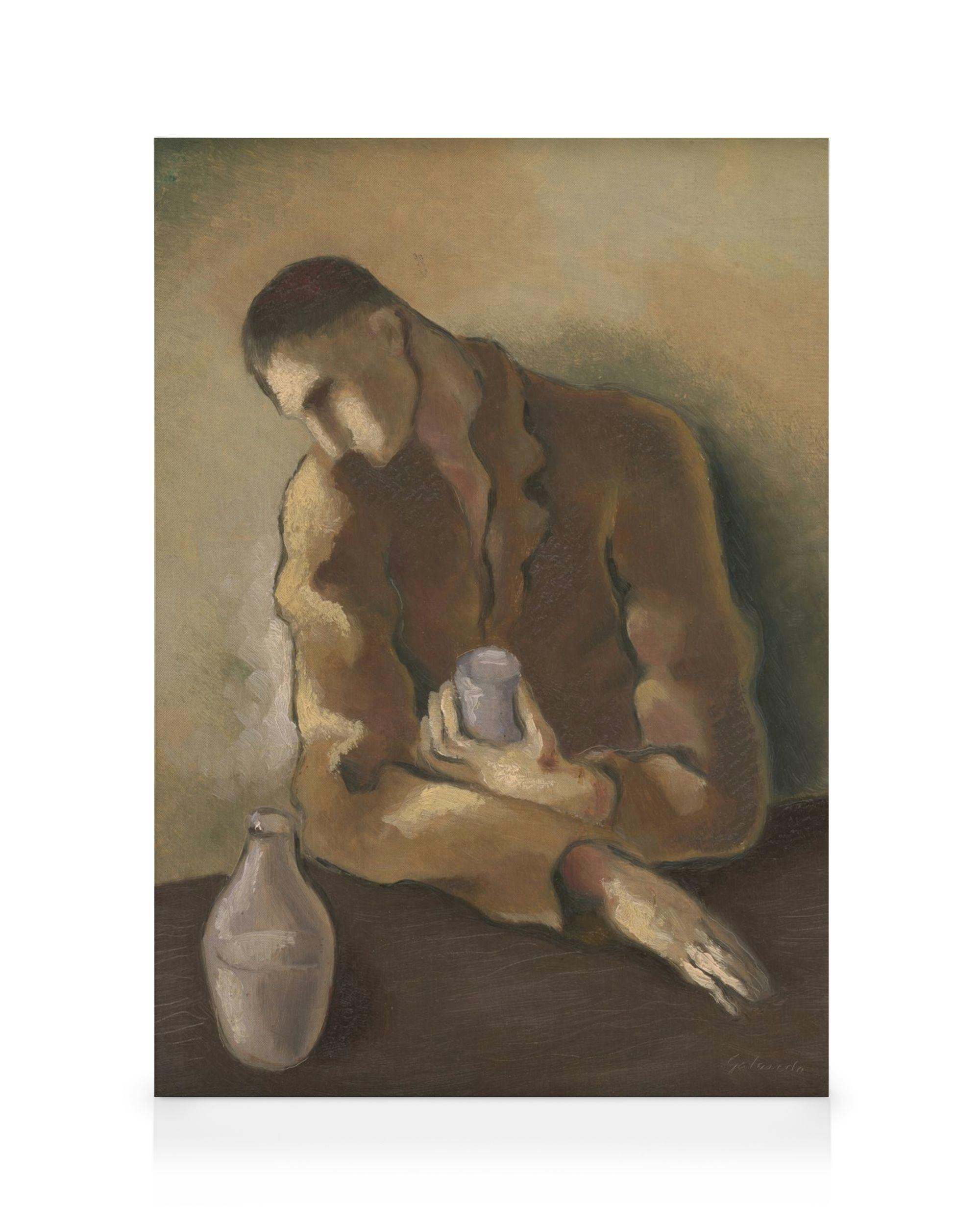 Mikuláš Galanda - Drunkard Canvas print 0