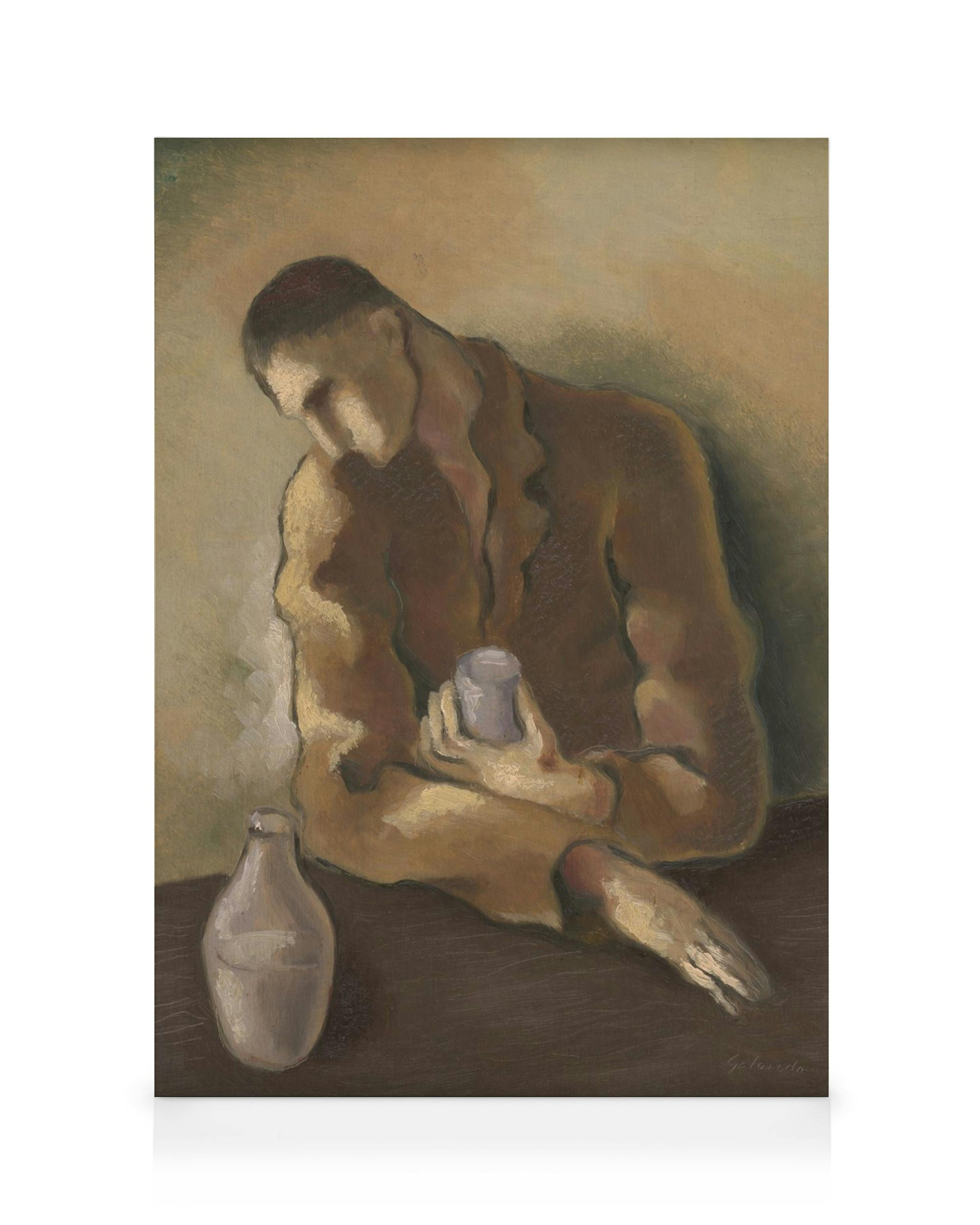 Mikuláš Galanda - Drunkard Canvas print 0