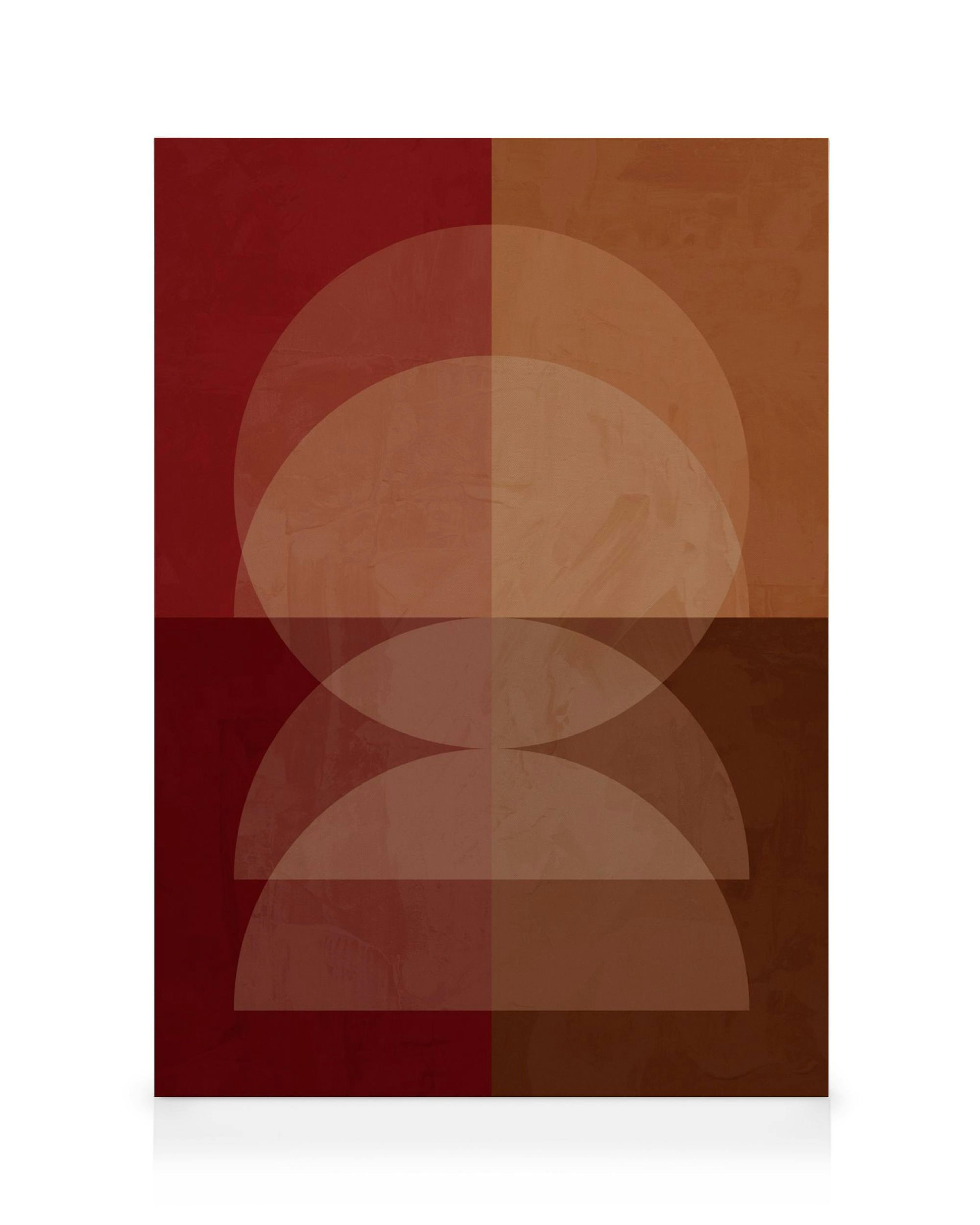 Ochre Orbit Canvas print 0