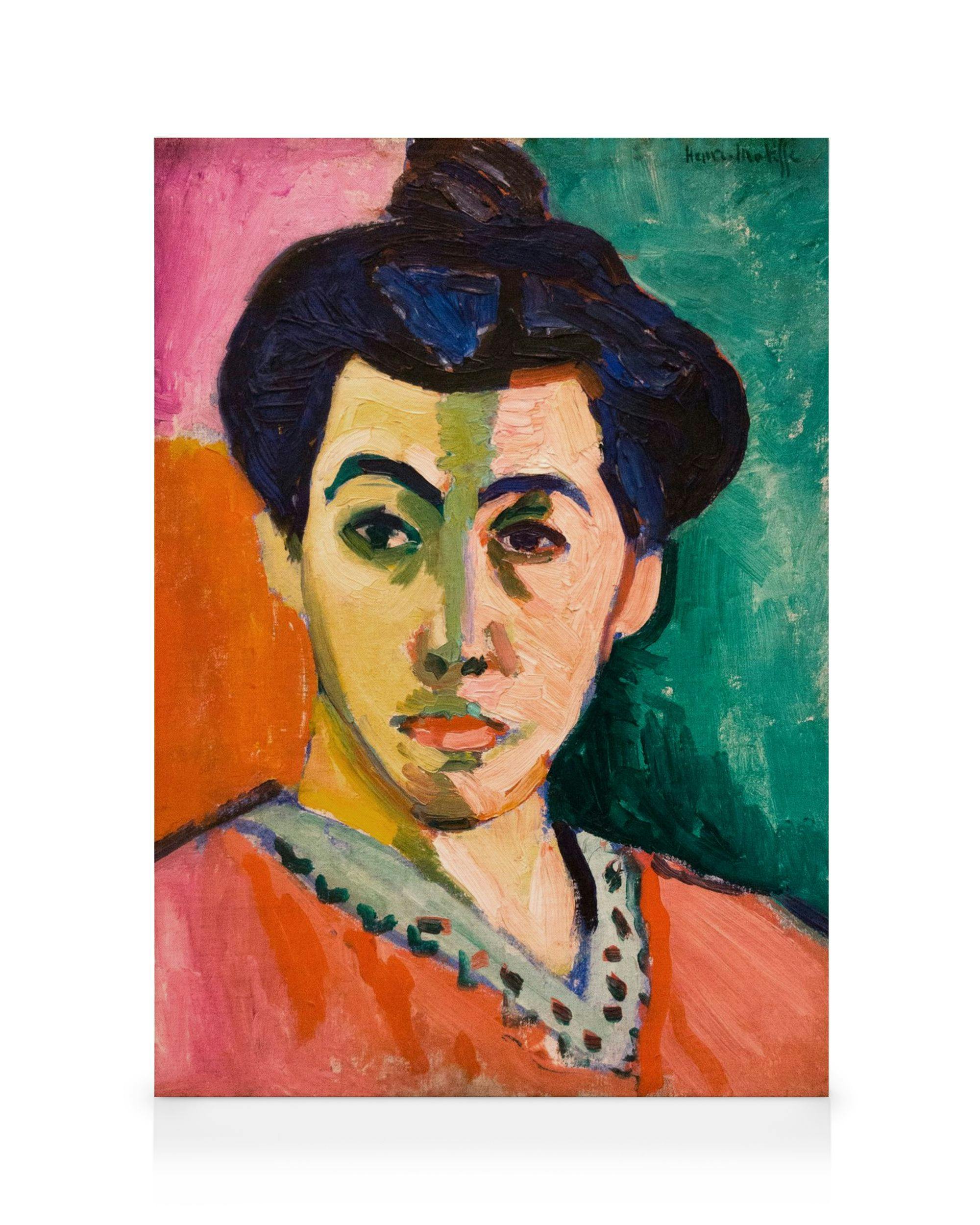 Canvas Prints Matisse - The Green Stripe Canvas print (30x40 cm)