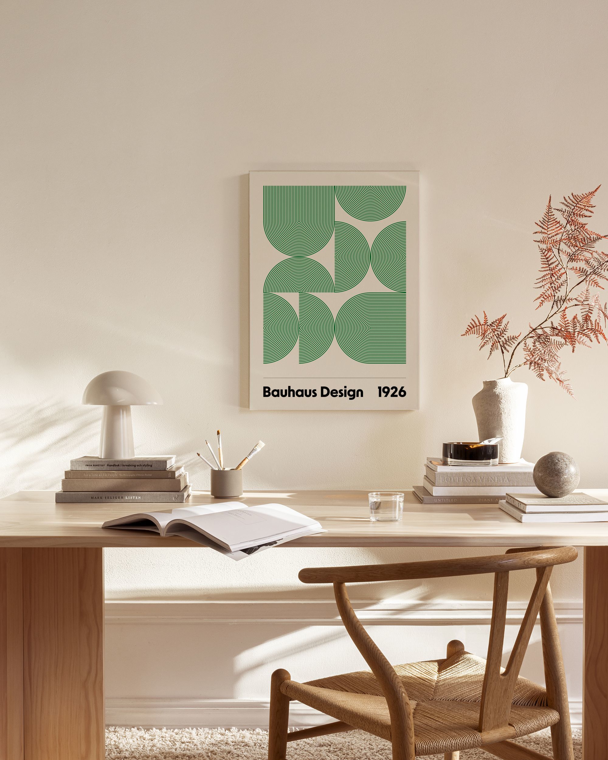 Bauhaus Design Arches Canvas Print – Modern Wall Art | Desenio