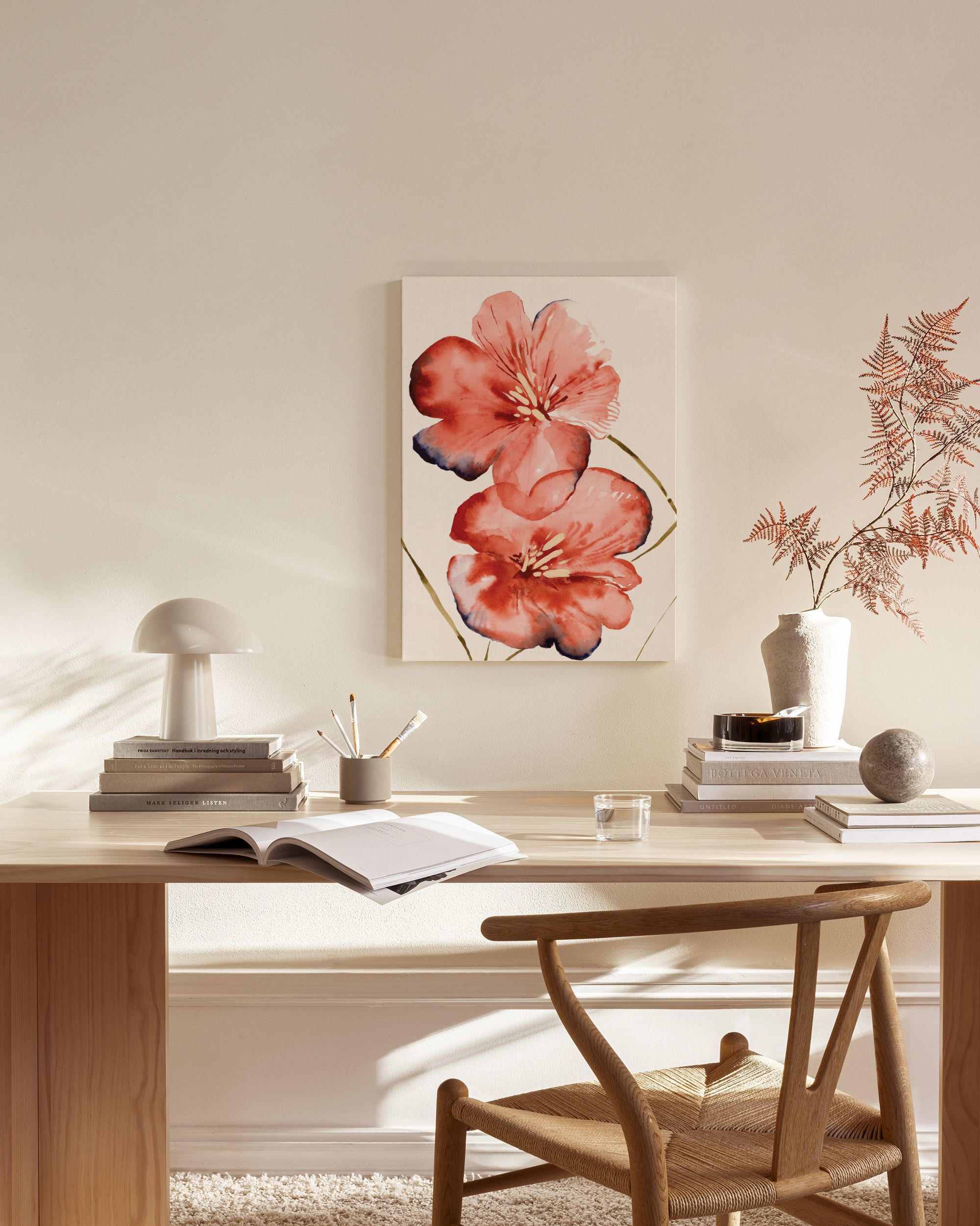 Stampa su Tela Floreale Vintage - Flower Energy