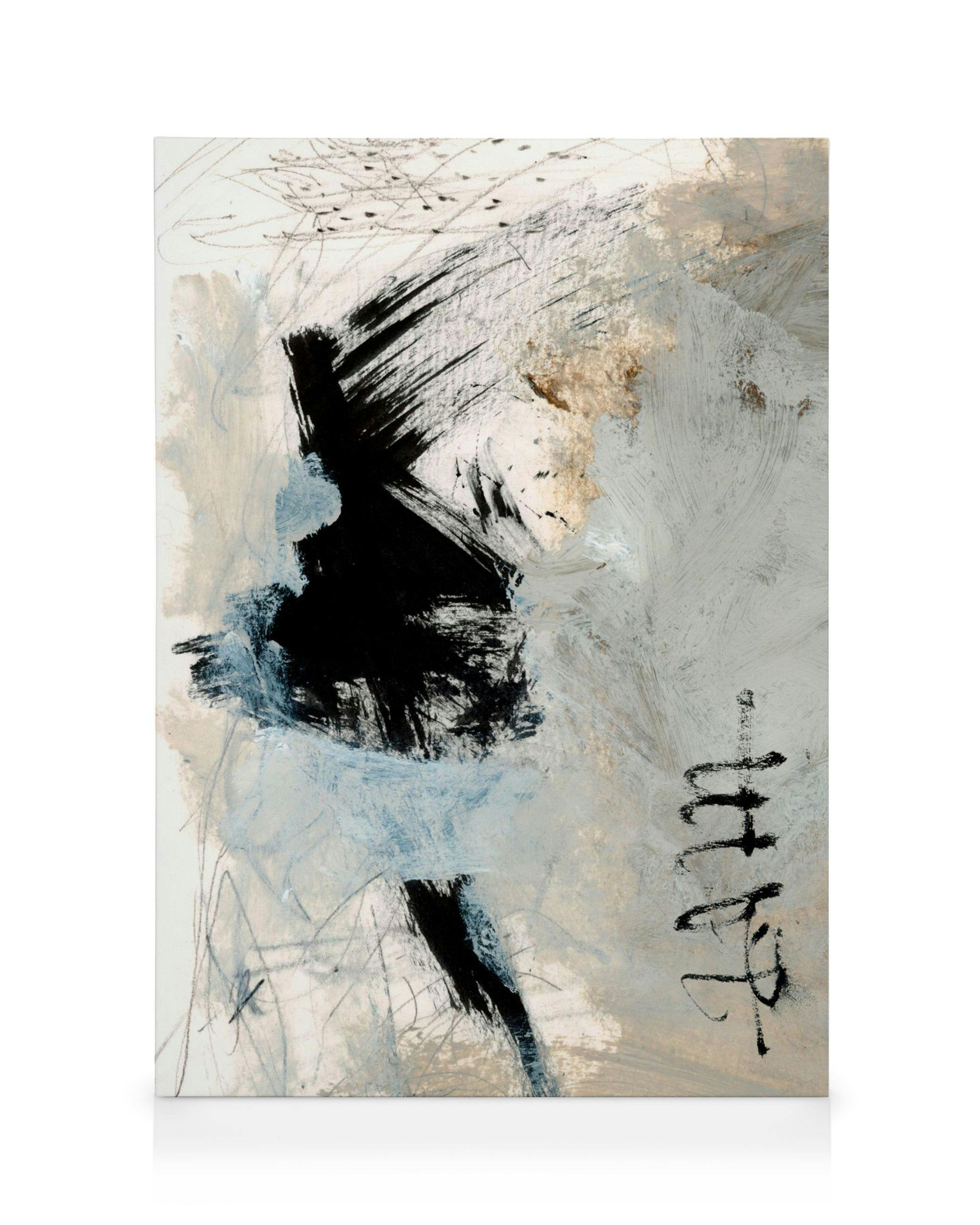 Canvas Prints Dan Hobday - Heights Canvas print (50x70 cm - Black Frame)