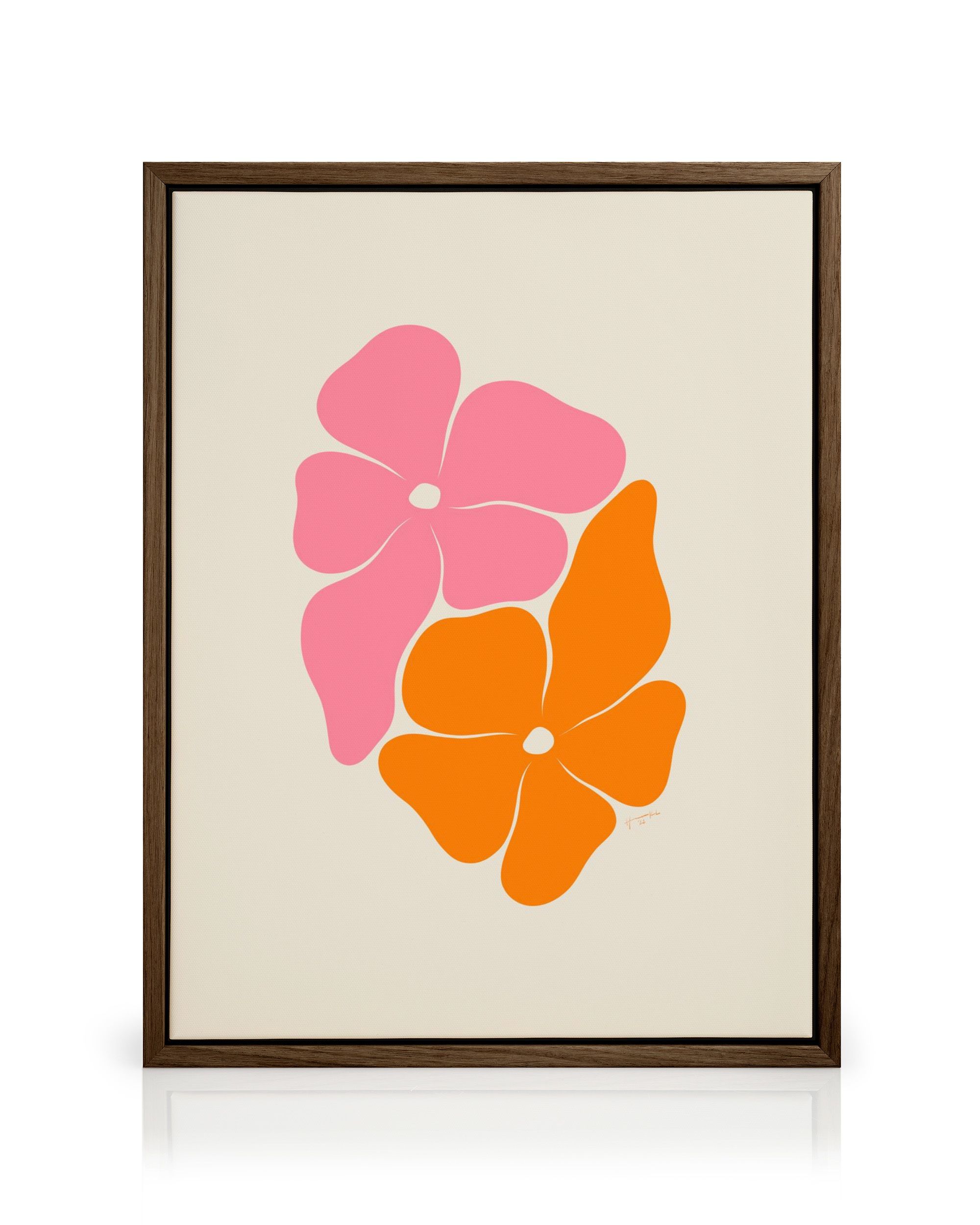 Stampe Su Tela DekHome 2 Pezzi, Fiori Gialli, 60x60 Cm, Quadri Moderni Incorniciati Per Soggiorno, Ufficio O Camera Da Letto
