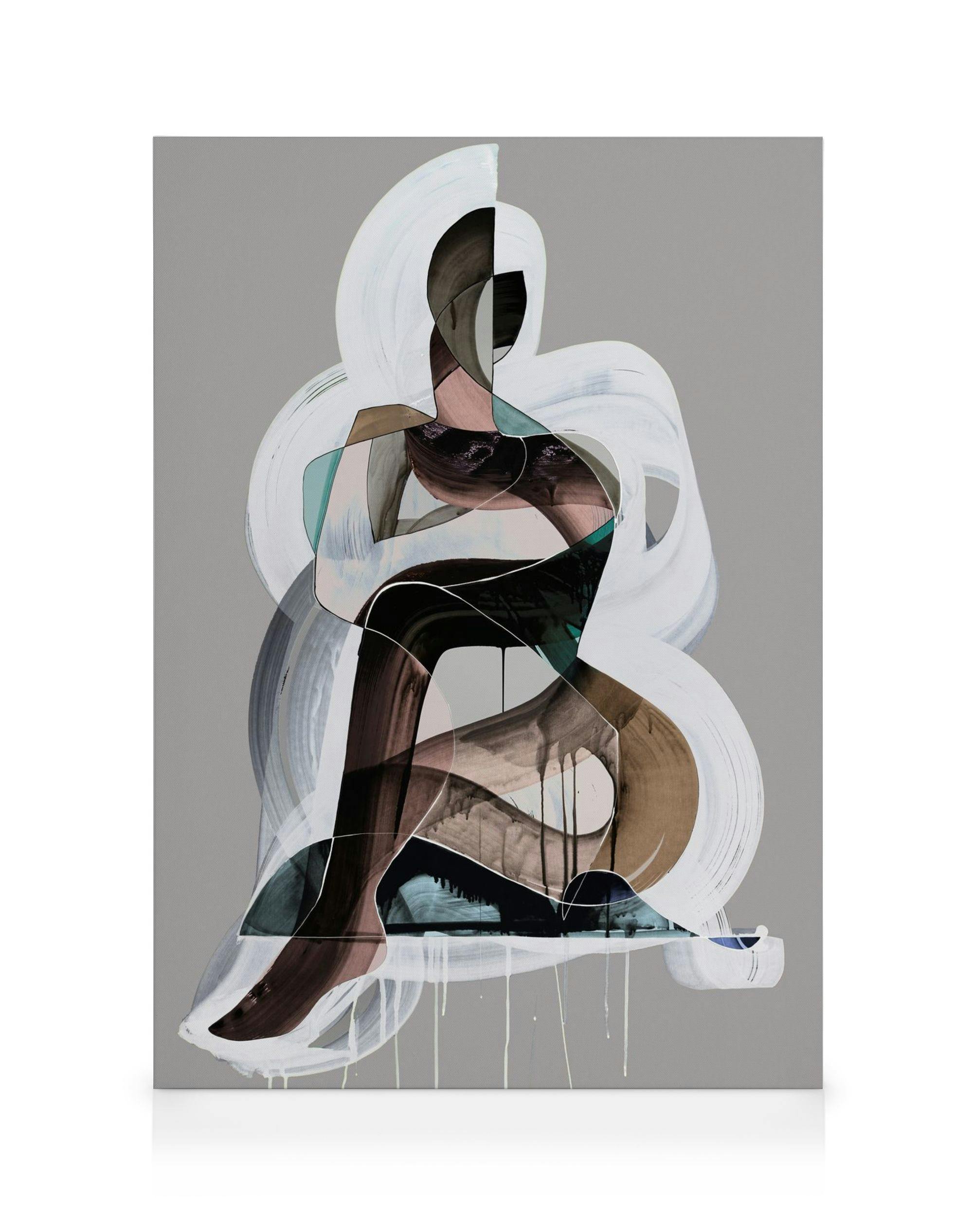 Canvas Prints Peytil - Into my Arms Canvas print (30x40 cm - Black Frame)