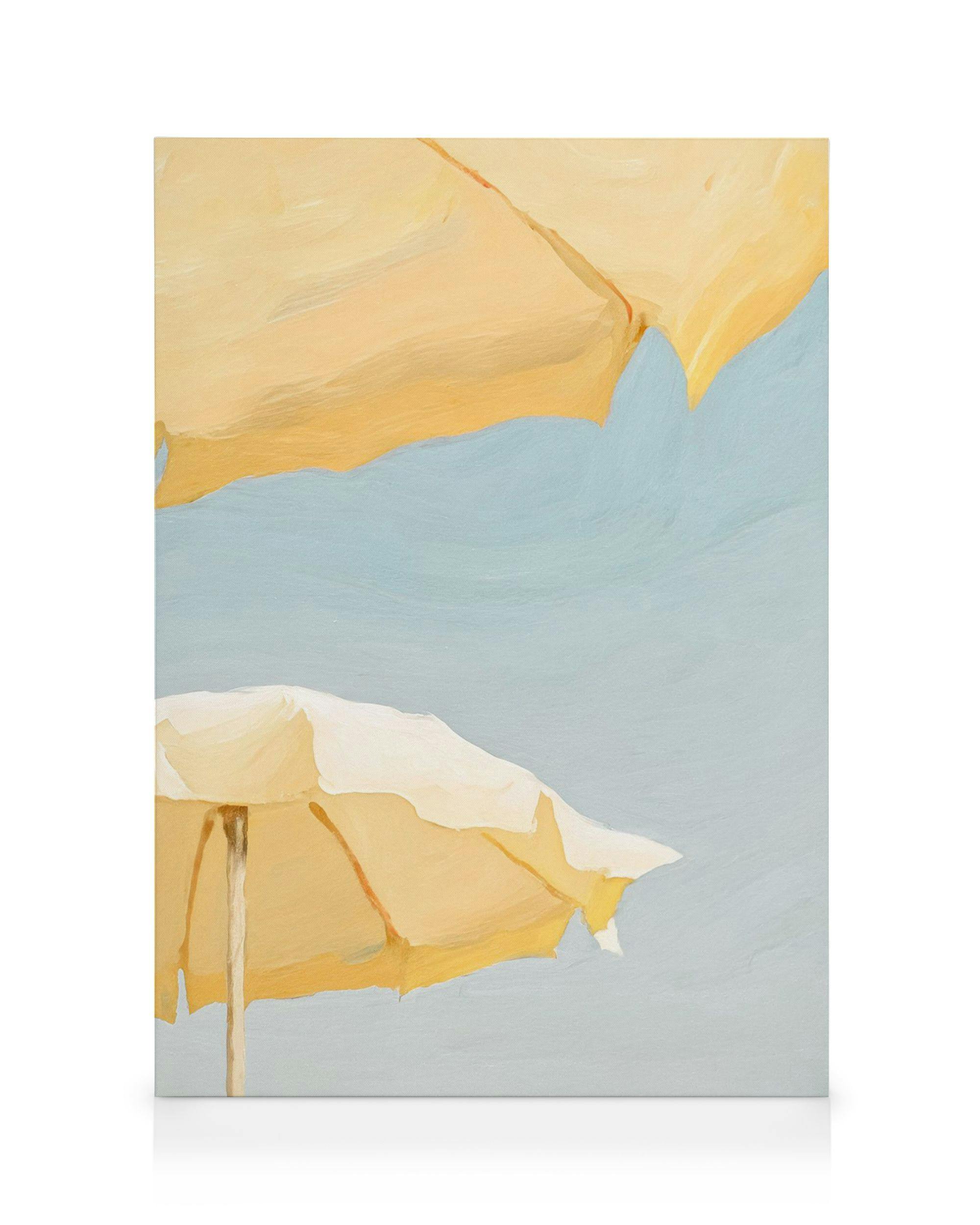Sunny Parasols Lerret (30x40 cm - Eikeramme)