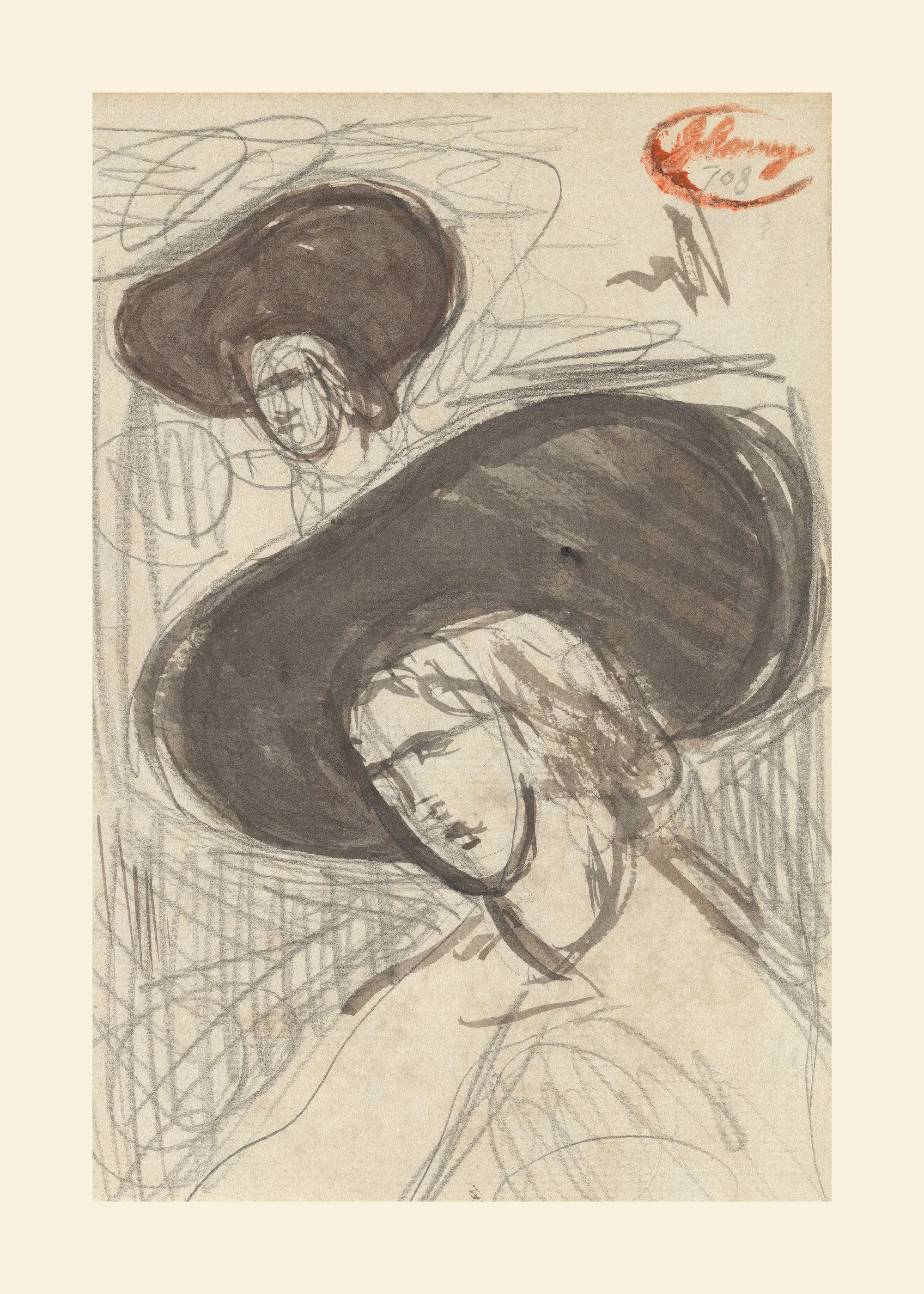 George Romney - Sketch Affiche 0