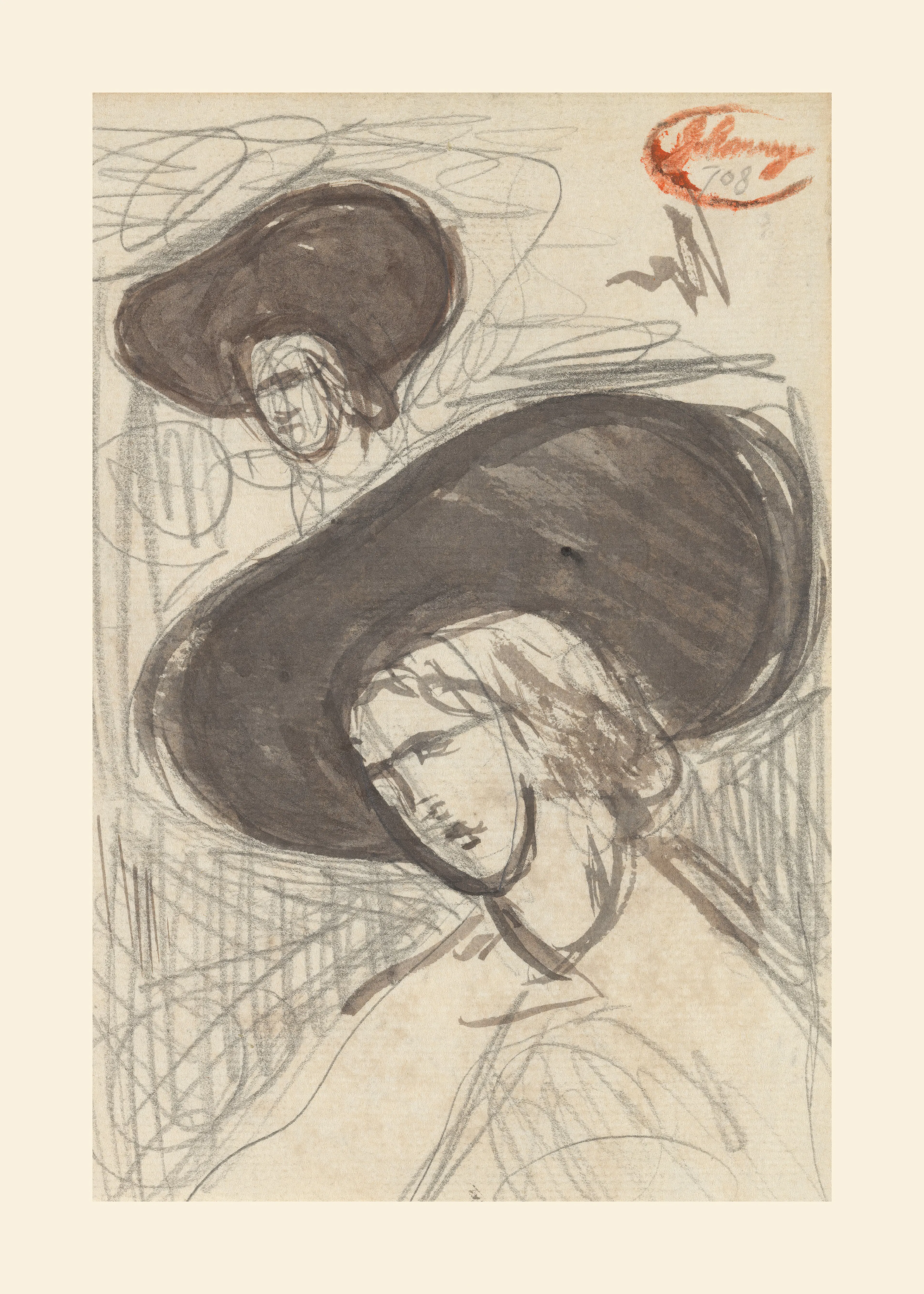 George Romney - Sketch Print 0
