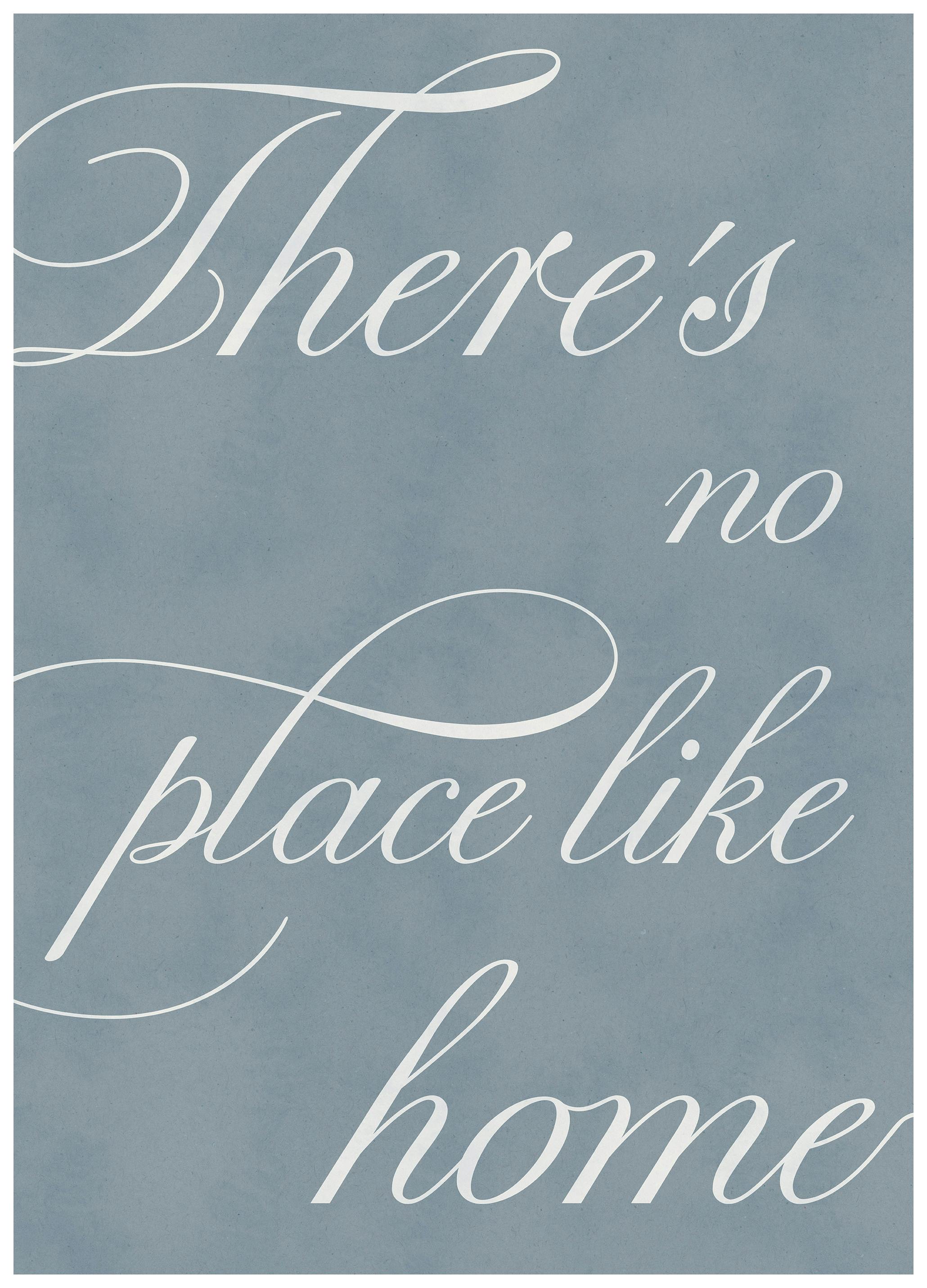 Prints - There's No Place Print (30x40 cm) - Text posters