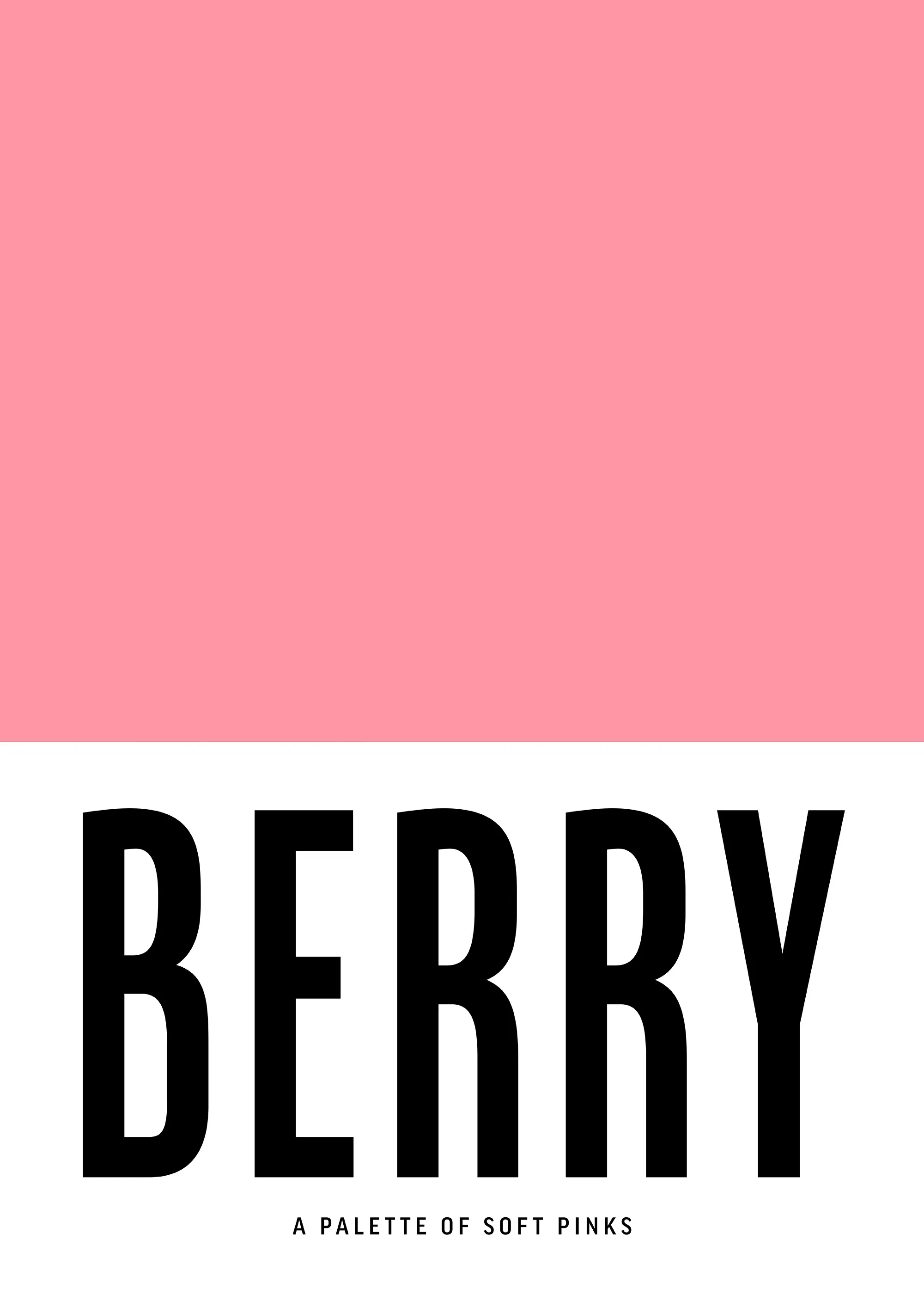 Berry Pink Poster 0