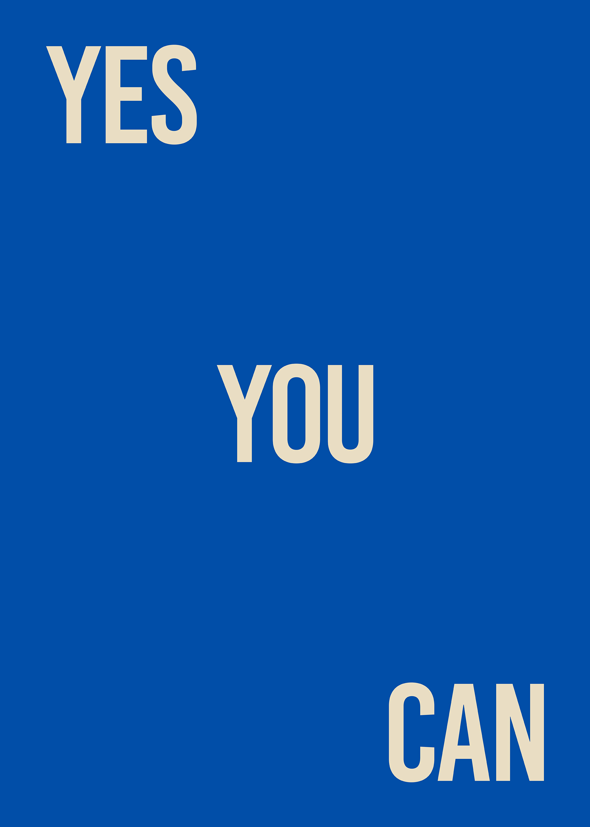 Maxi Poster Motivazionale 61x91 Cm - Frasi Incoraggianti In Inglese Per Arredare Parete