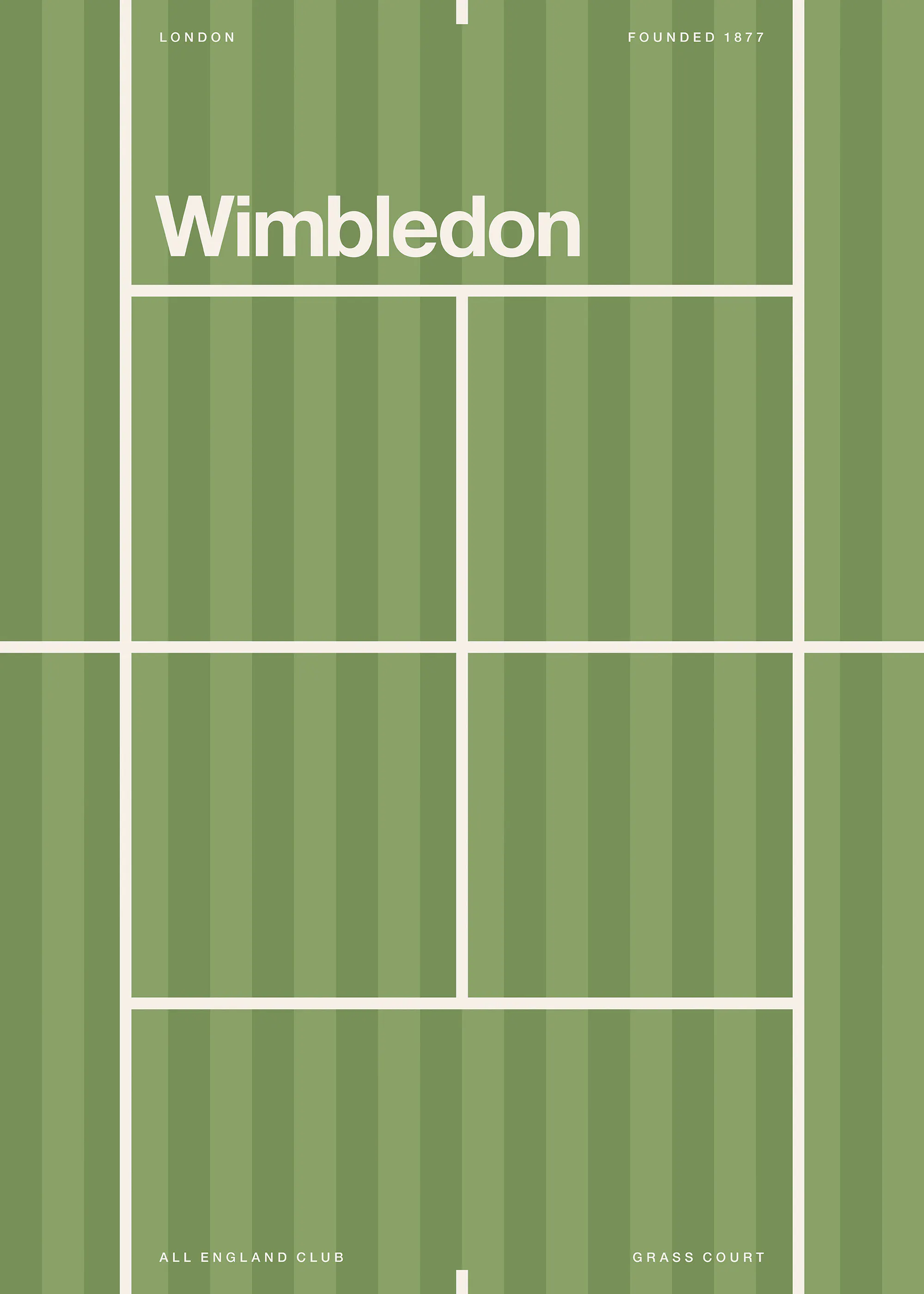 Wimbledon Graphic Poster 0