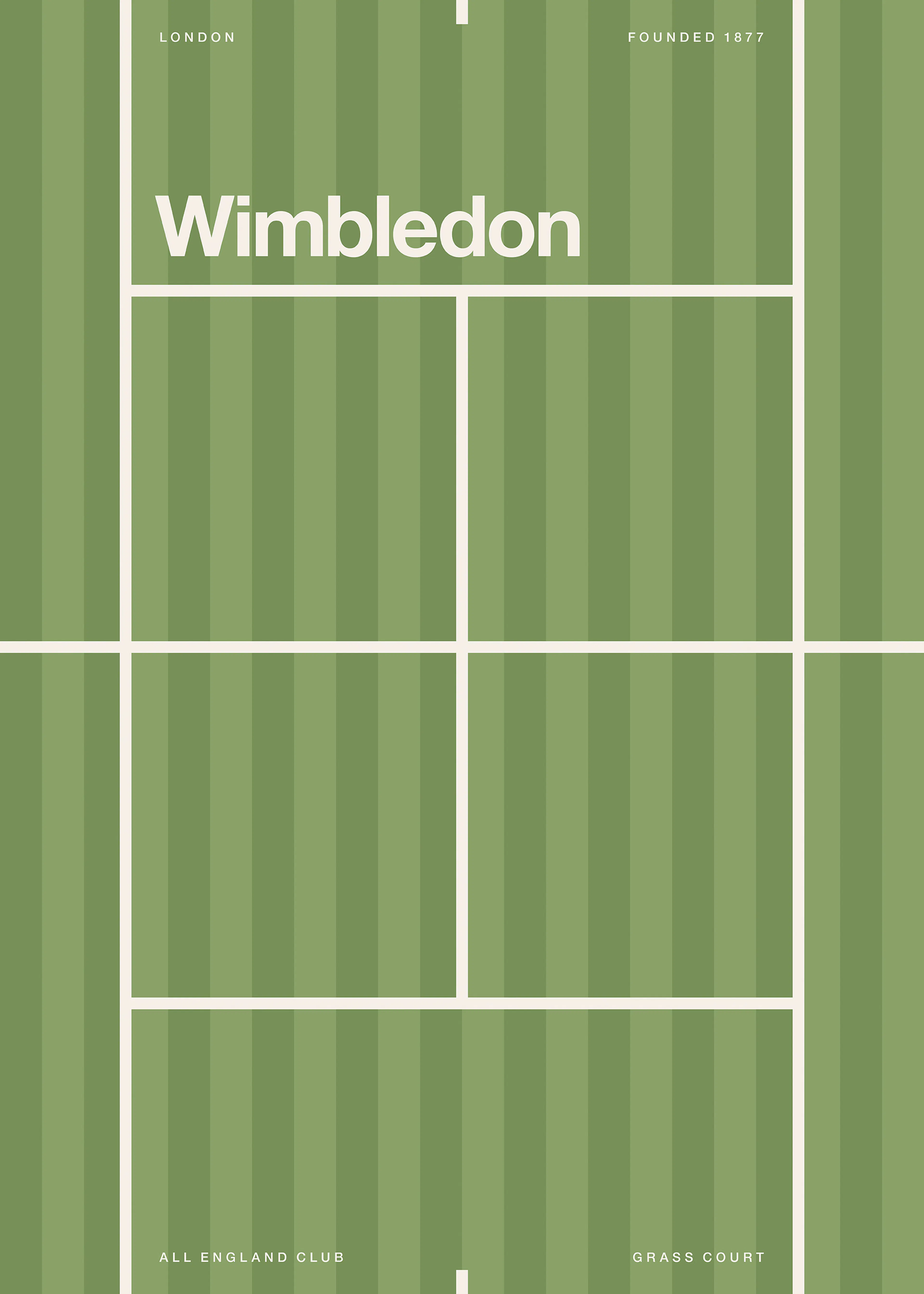 Wimbledon Graphic Poster 0