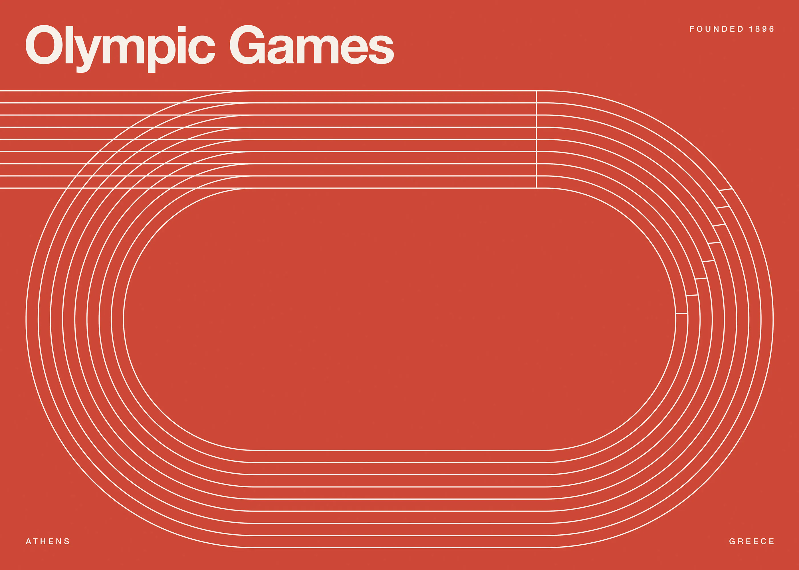 Olympic Games Graphic Poster 0