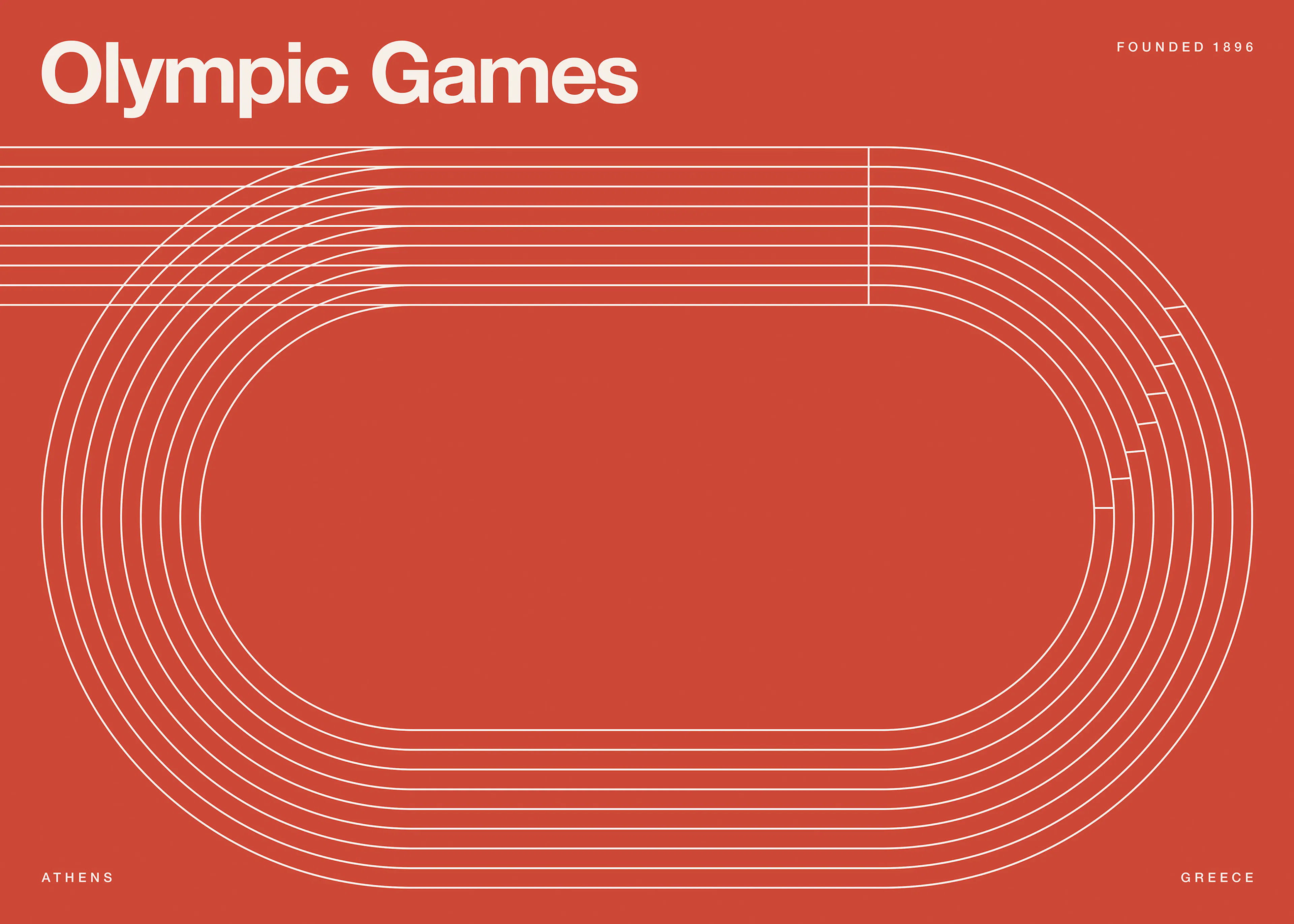 Olympic Games Graphic Poster 0
