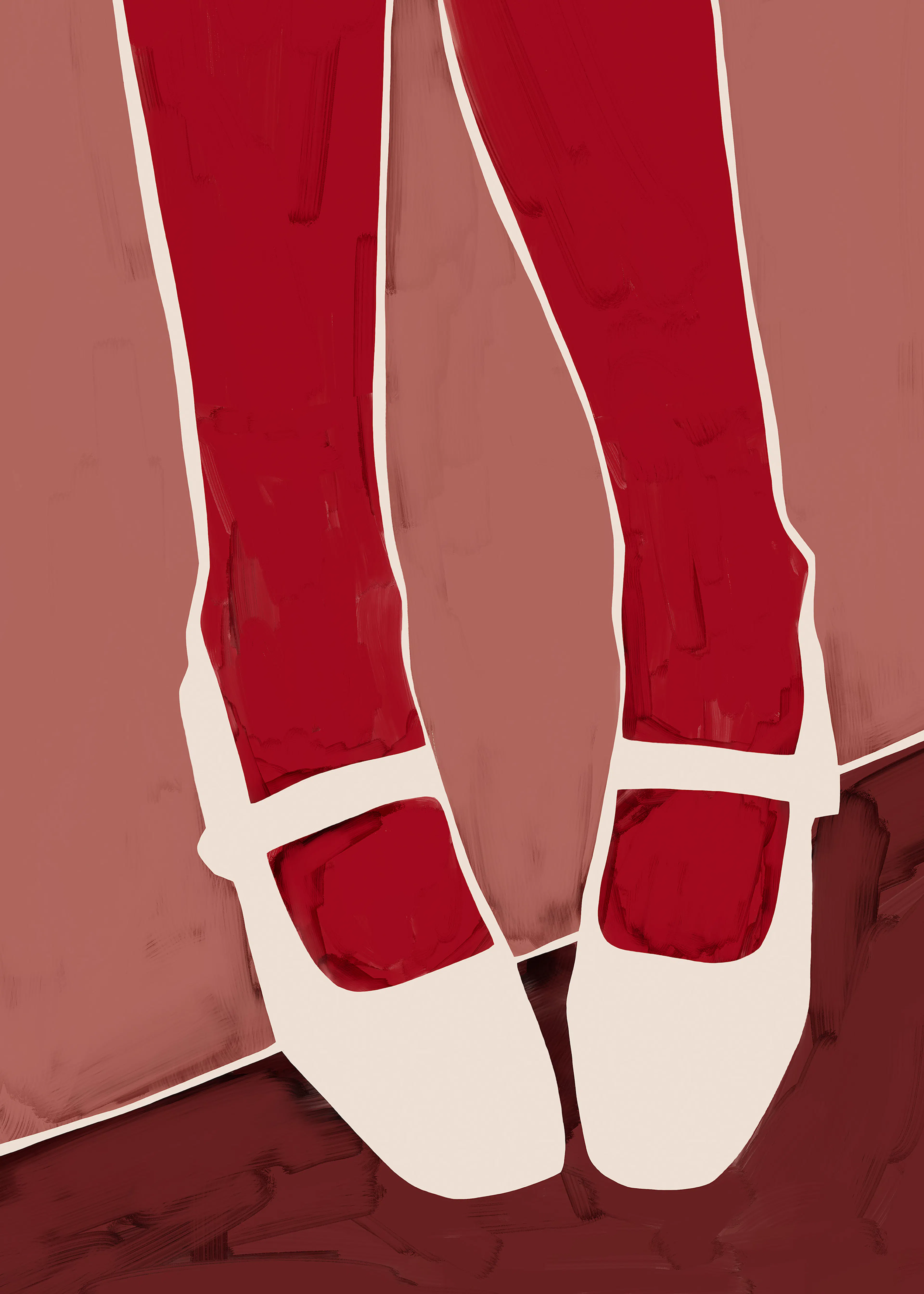 Kit Agar - Red Stockings Poster 0