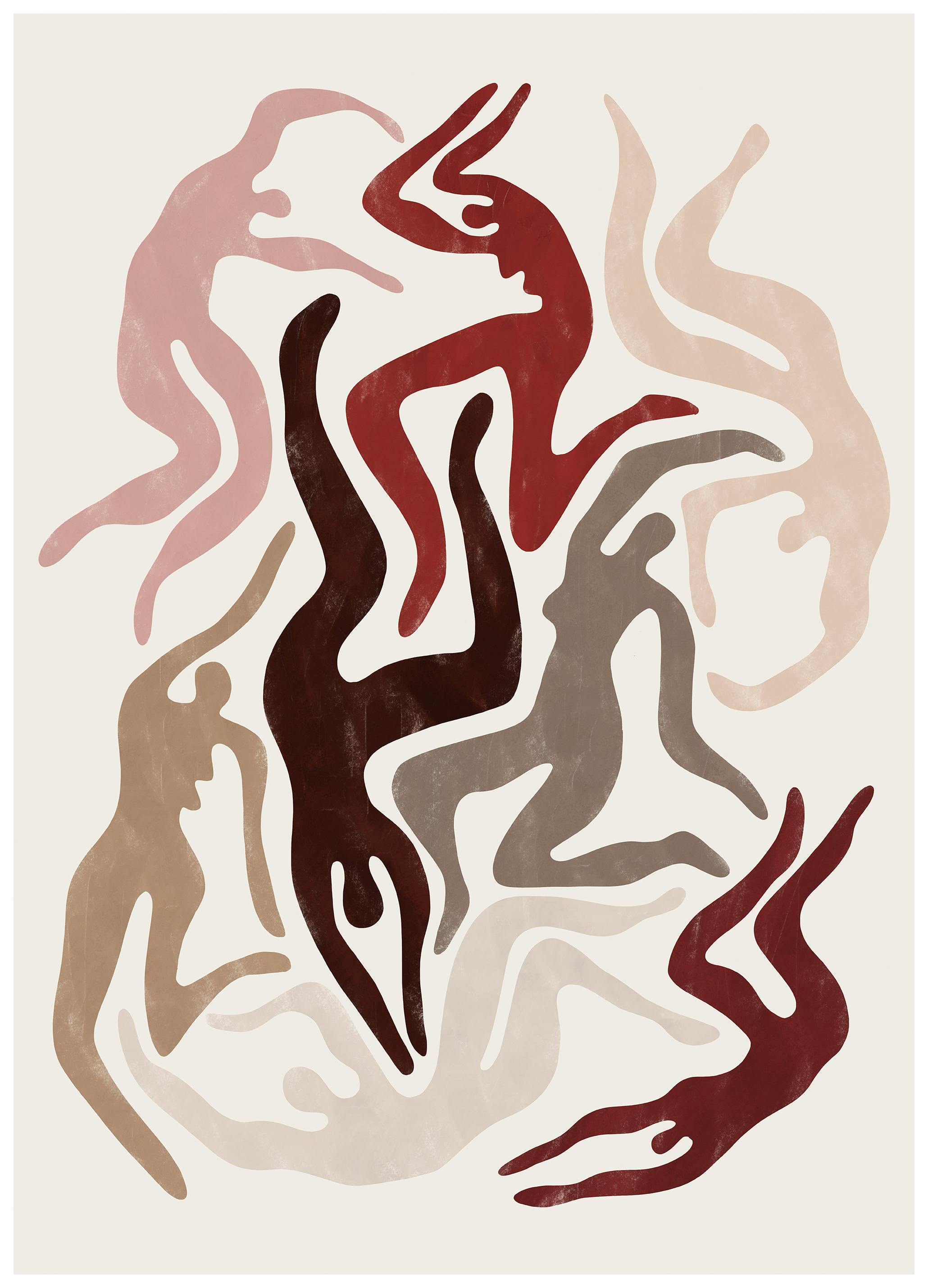 Kit Agar - The Dance Affiche (50x70 cm)  Kit Agar