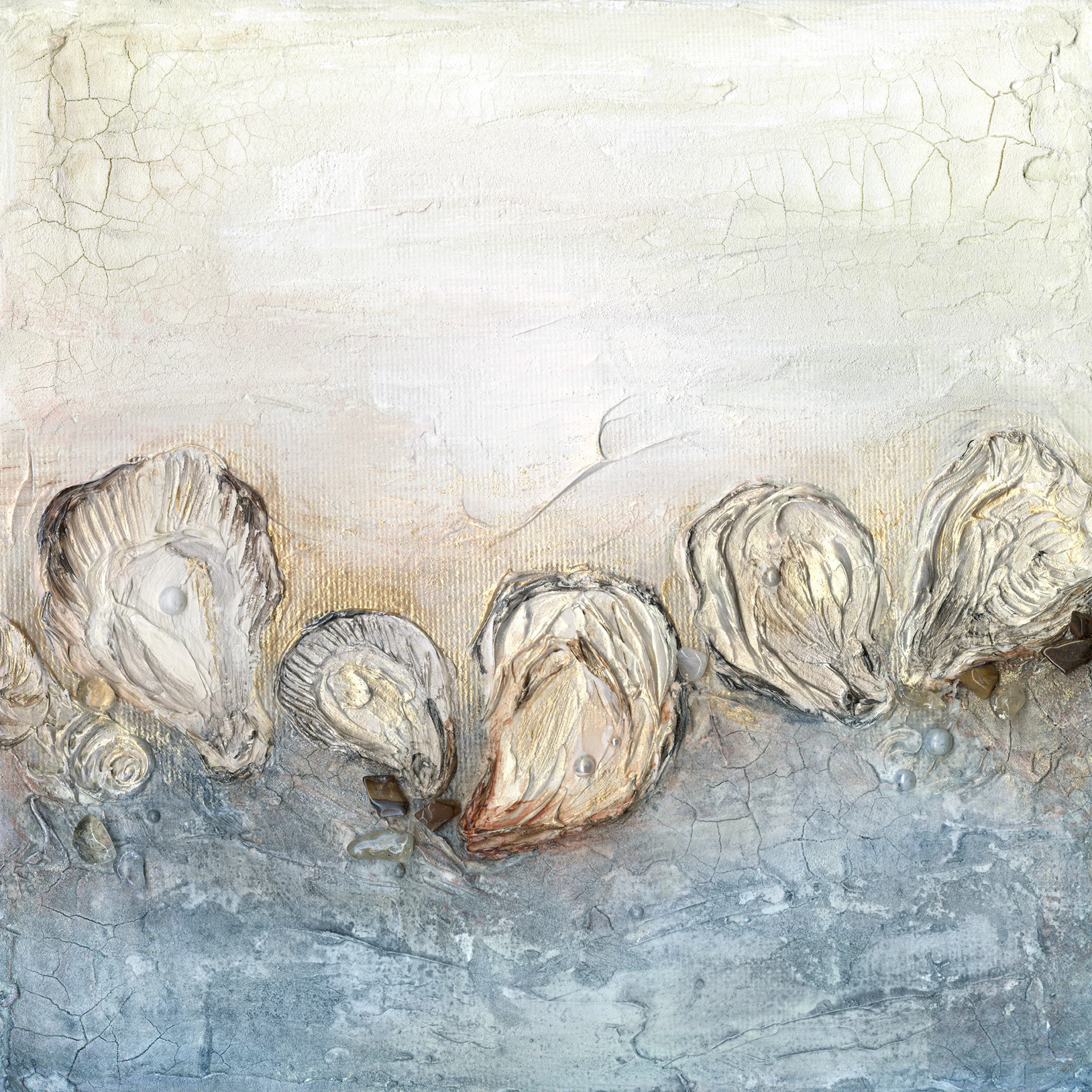 Textured Oysters Print 0