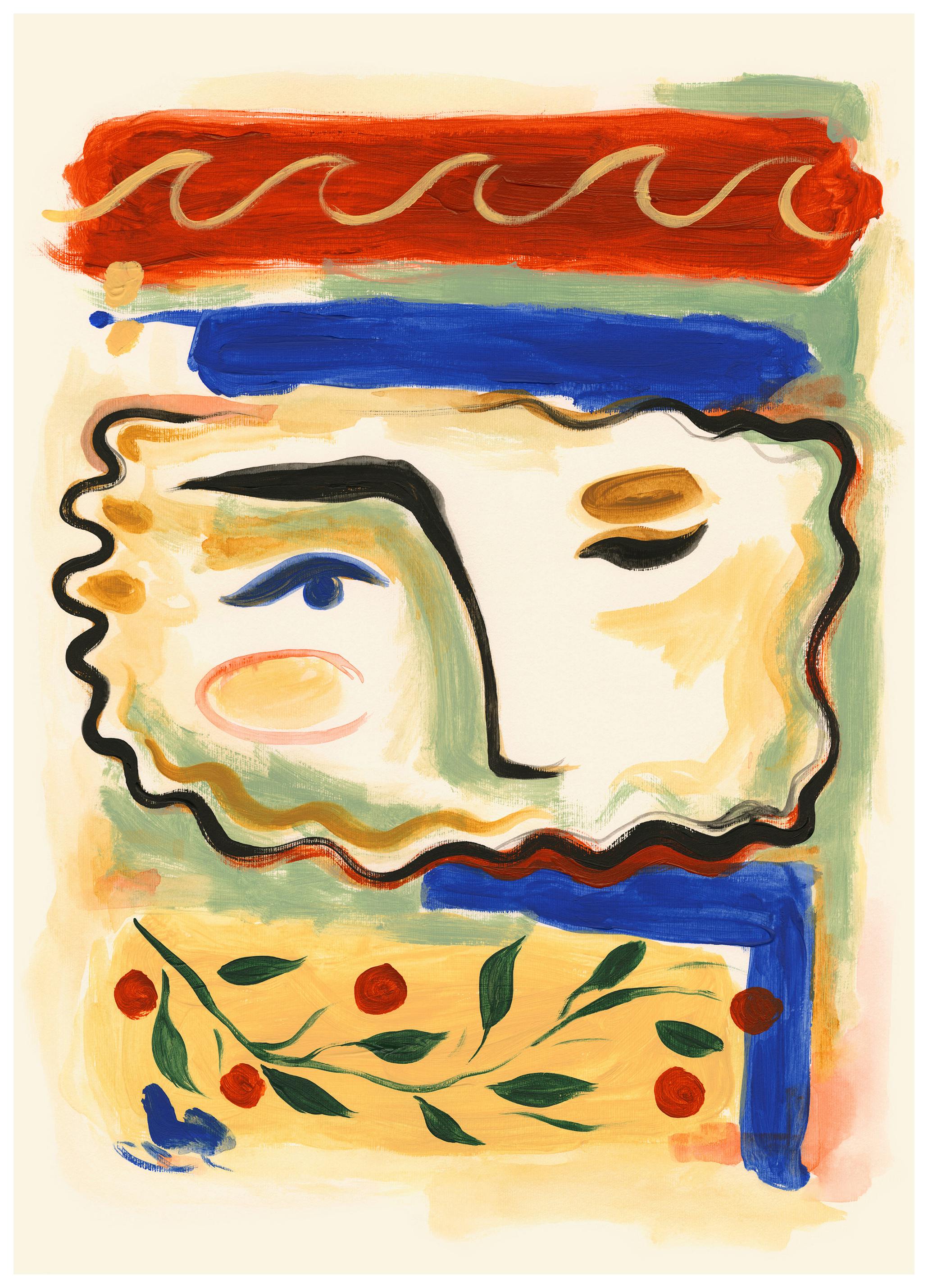 Garden Portrait Poster (50x70 cm)