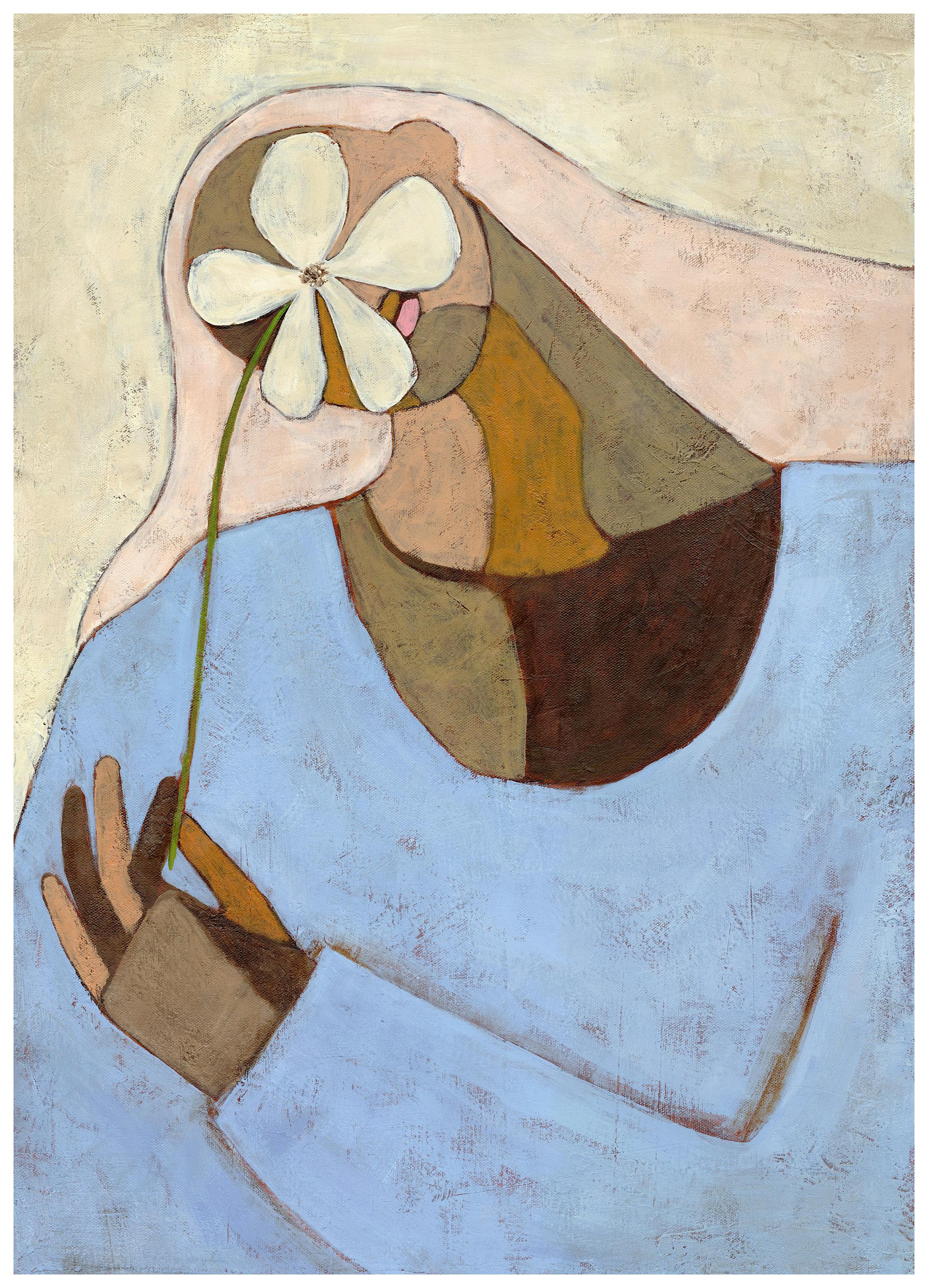 Prints - She Blooms Print (50x70 cm) - Paintings