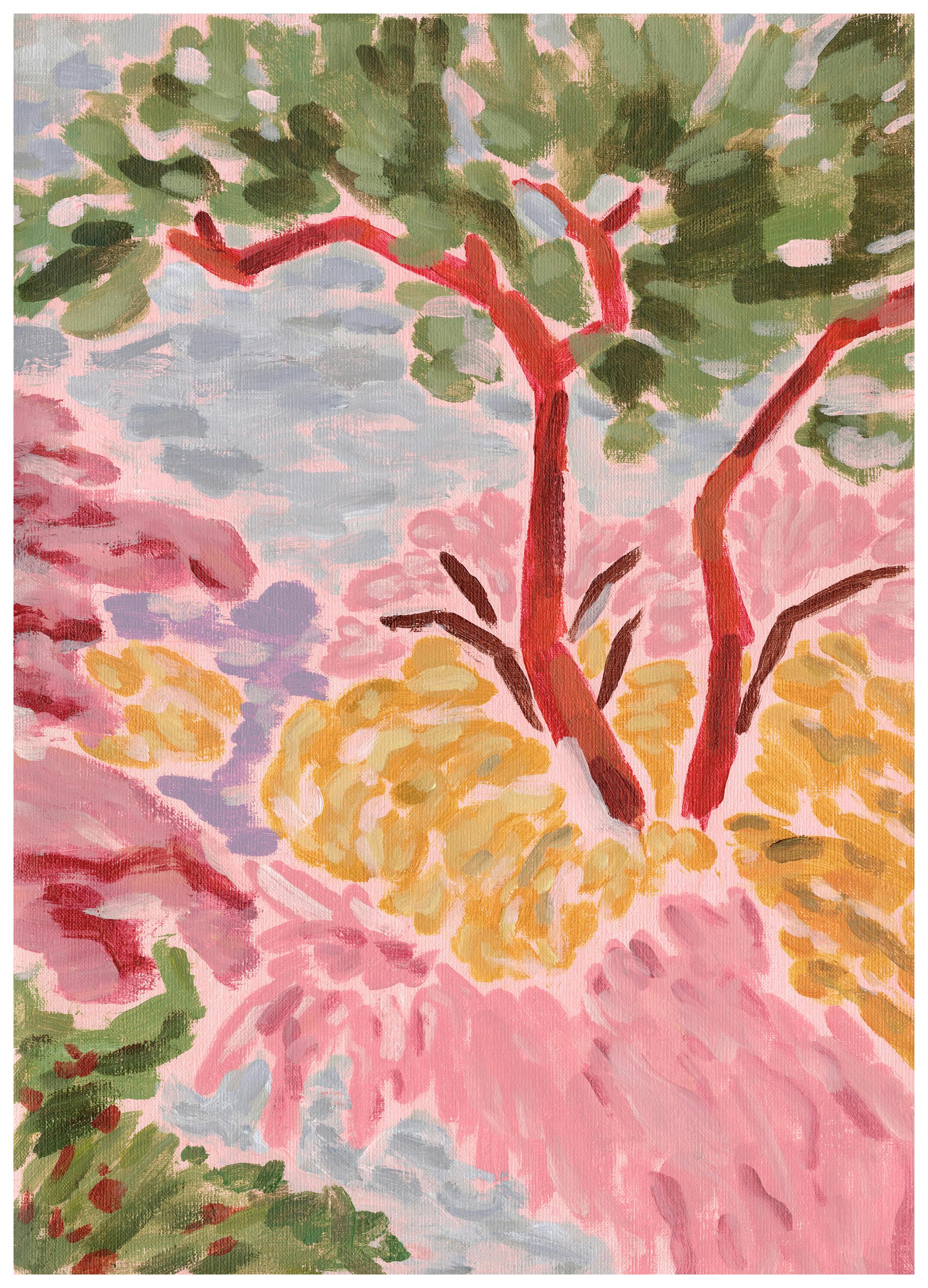Prints - Joyful Landscape Print (100x150 cm) - Paintings