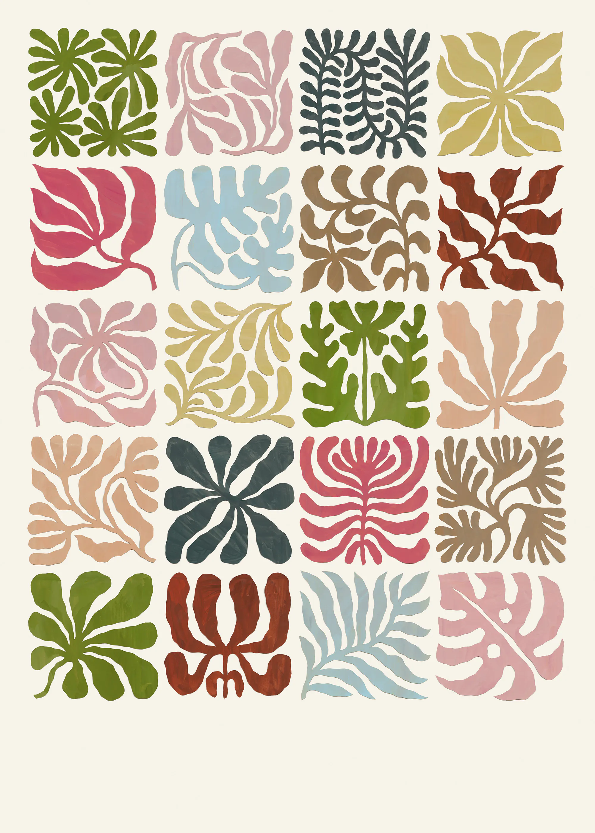 Cutout Botanicum Print 0