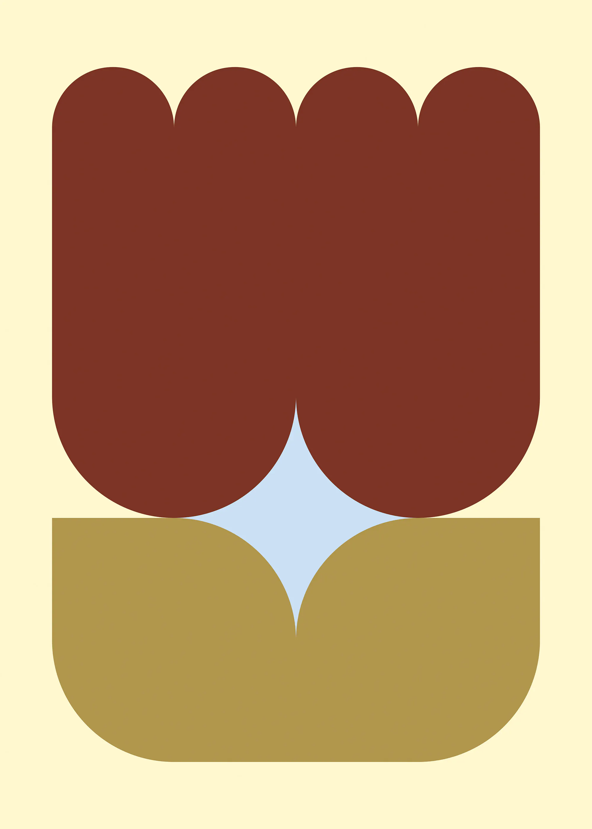 Rust Tulip Poster 0
