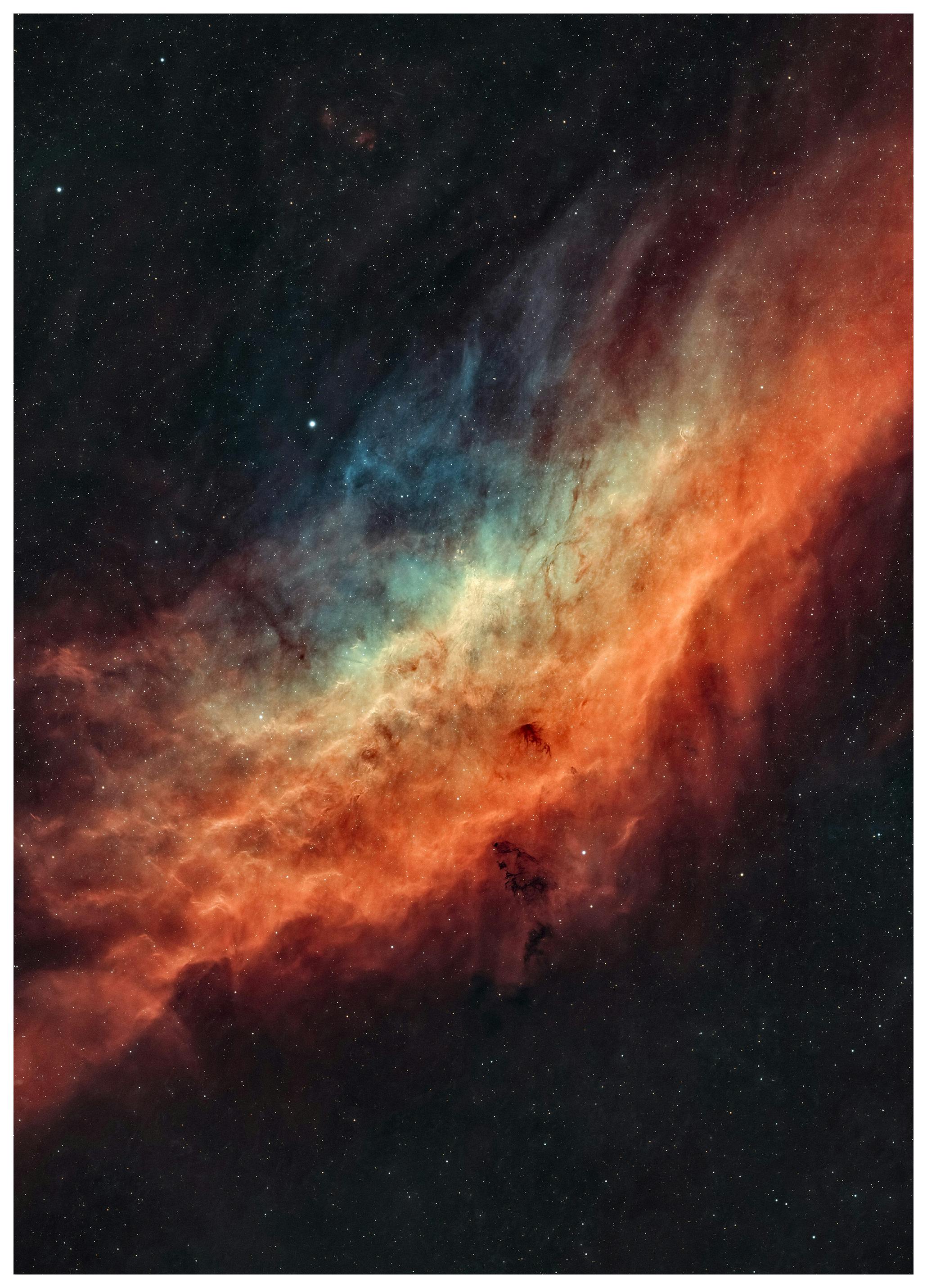 California Nebula Poster (100x150 cm)- Arte spaziale