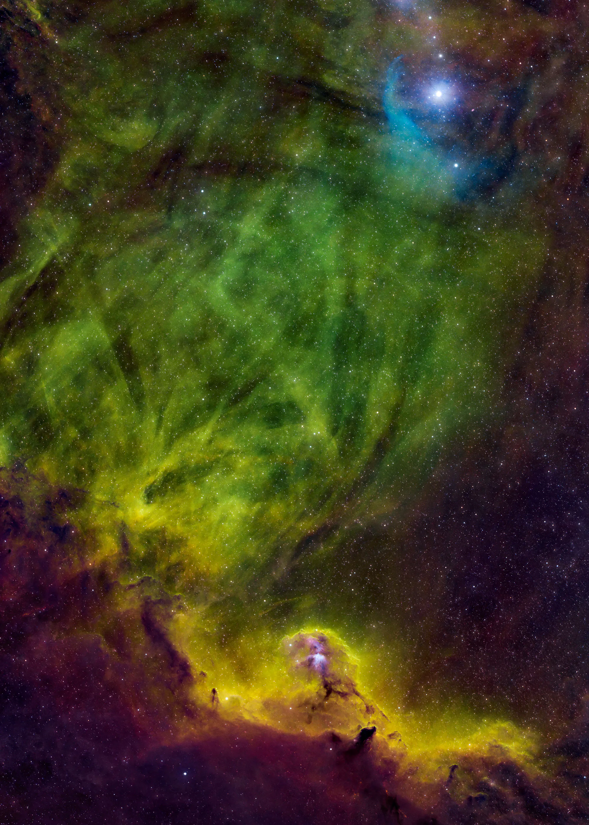 Acid Aurora Print 0