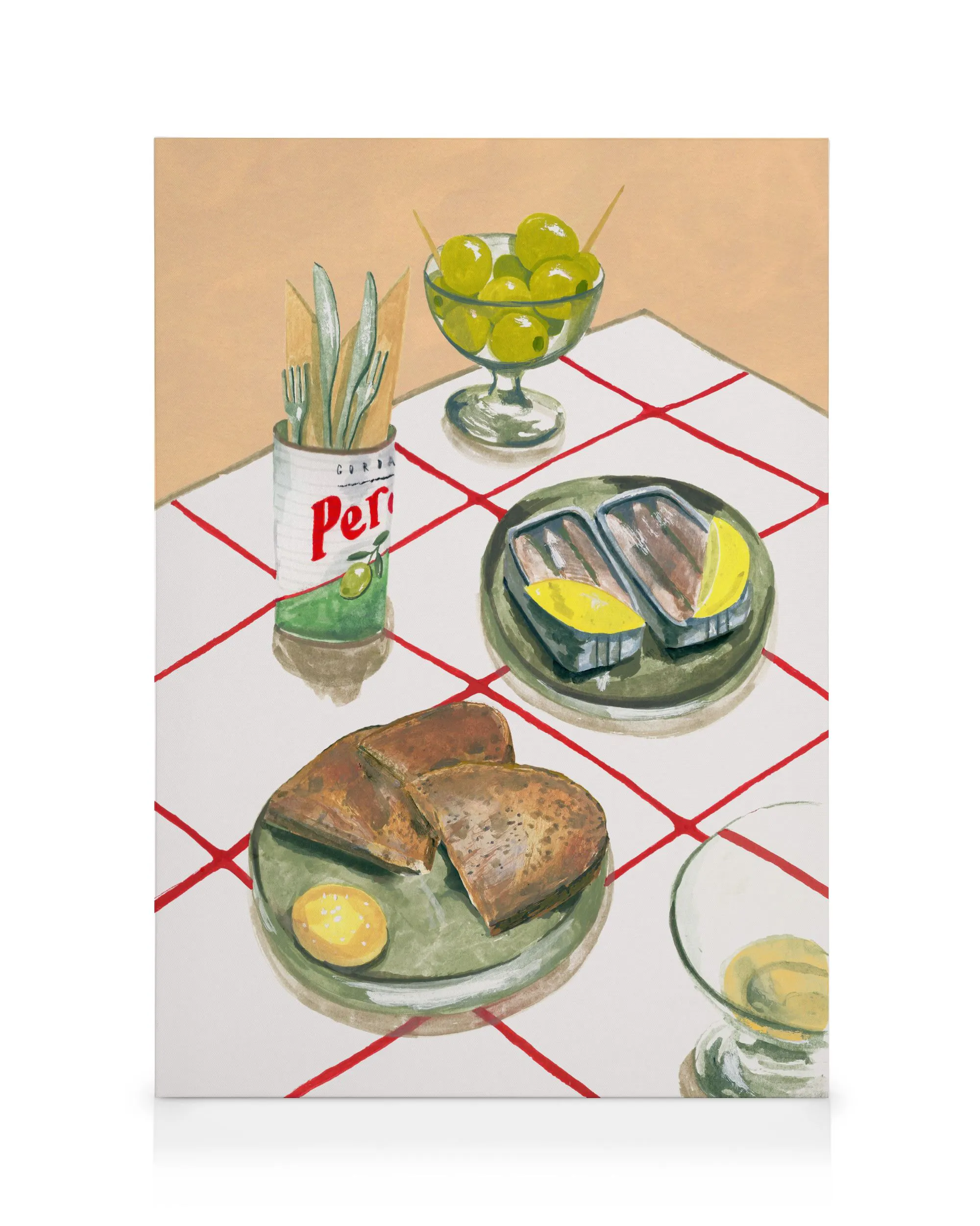 Laura Page - Wine Night Canvas print 0