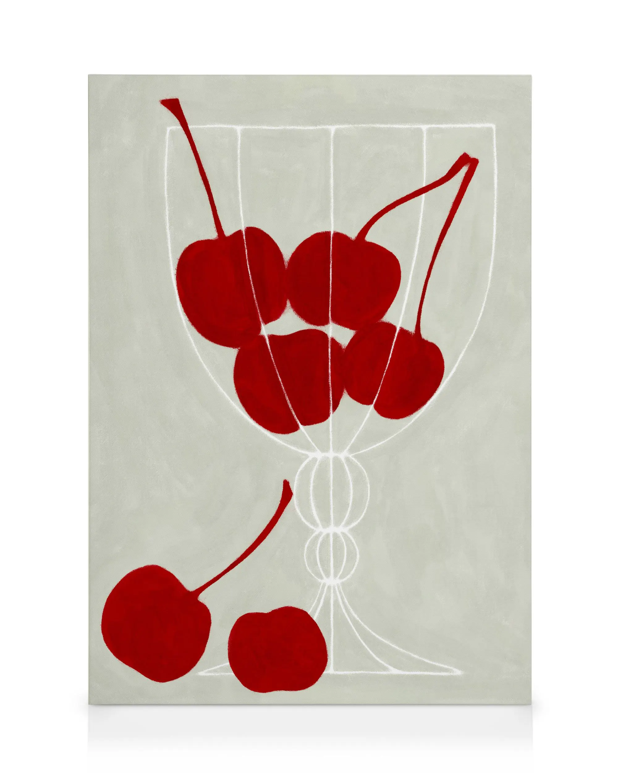 Kit Agar - Cherries Canvastavla 0