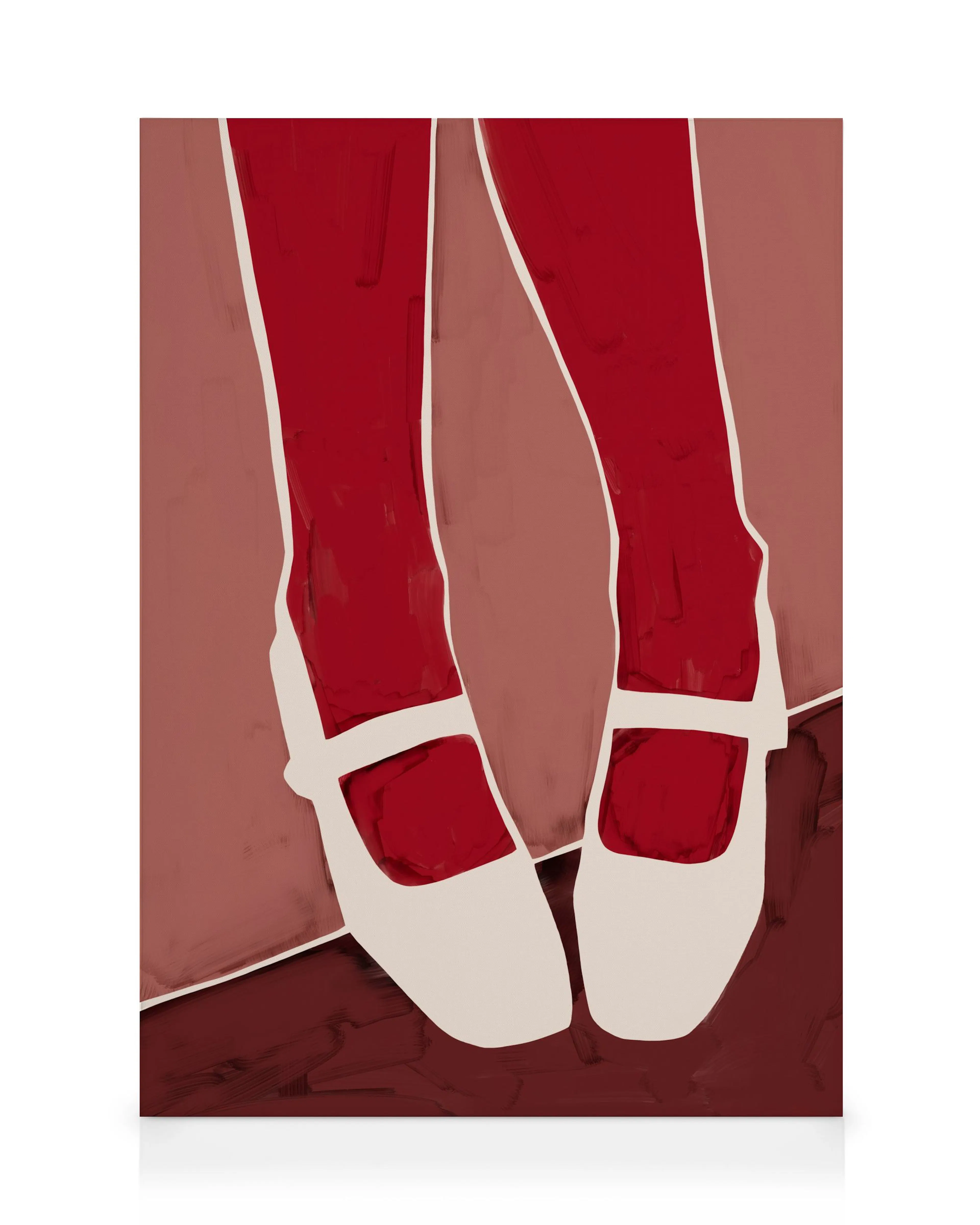 Kit Agar - Red Stockings Καμβάς 0