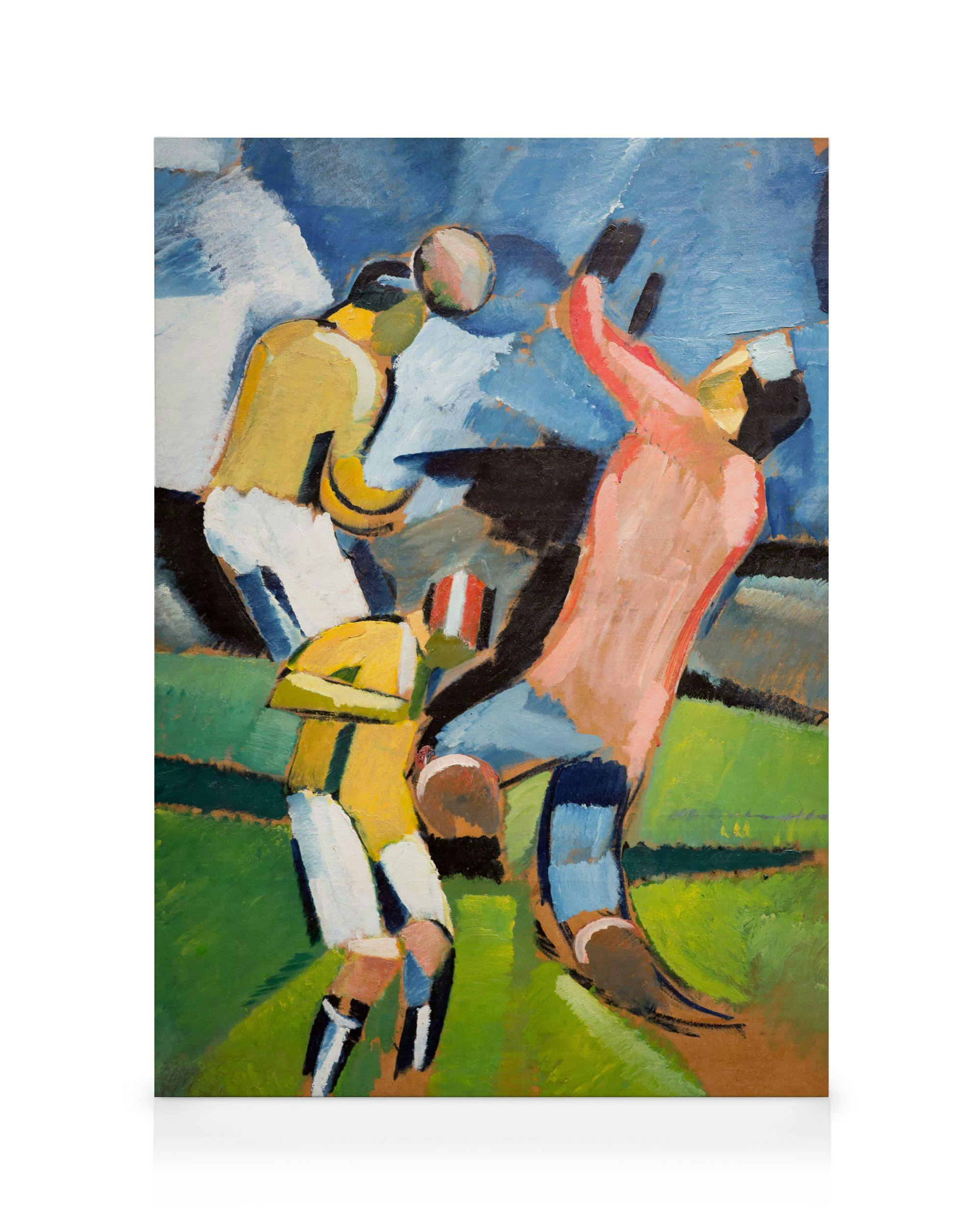 Canvas Prints Harald Giersing - Football Players Canvas print (30x40 cm)
