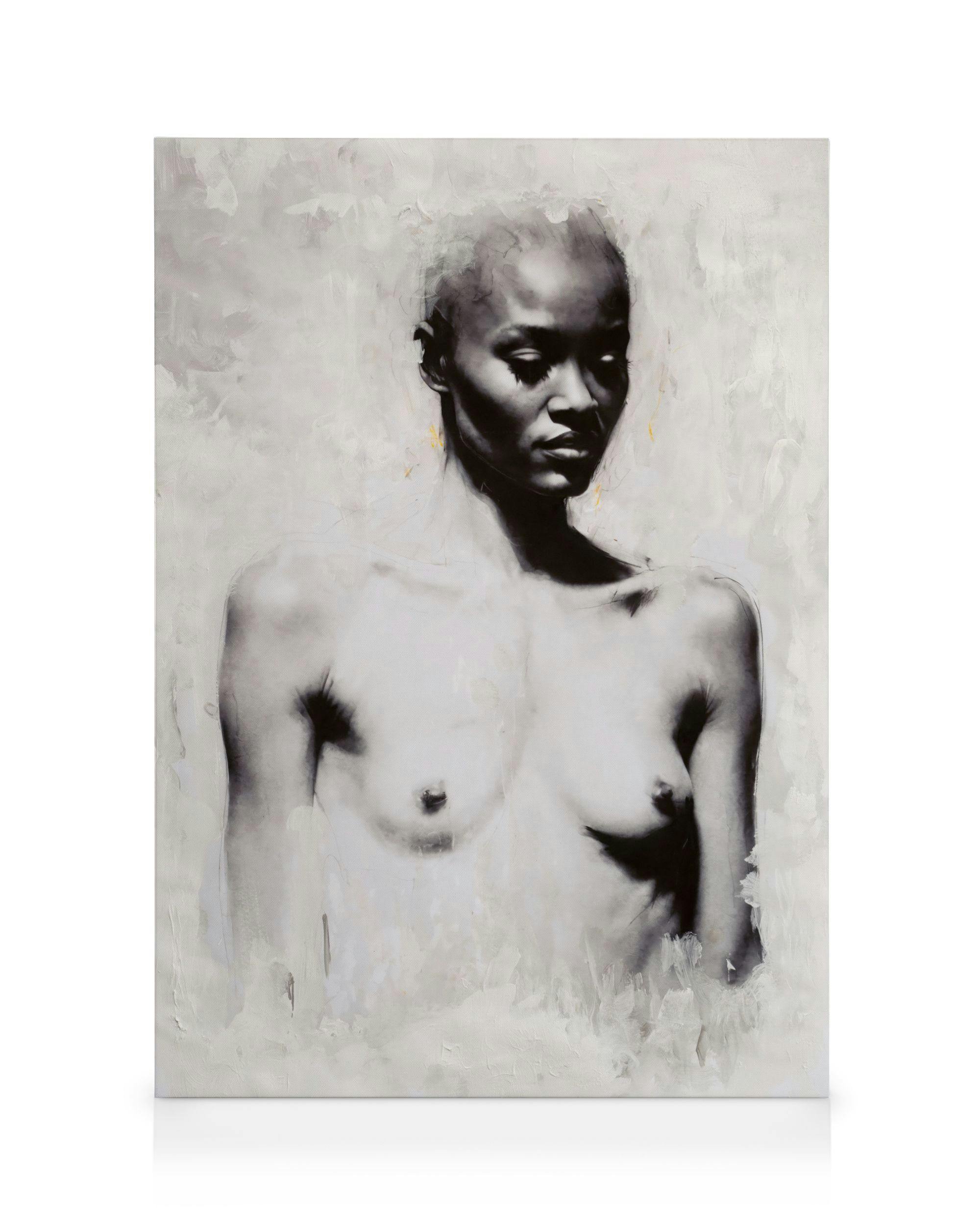 Leinwandbilder Cleo Pètra - Aion Leinwandbild (50x70 cm - Bilderrahmen Dunkle Eiche)