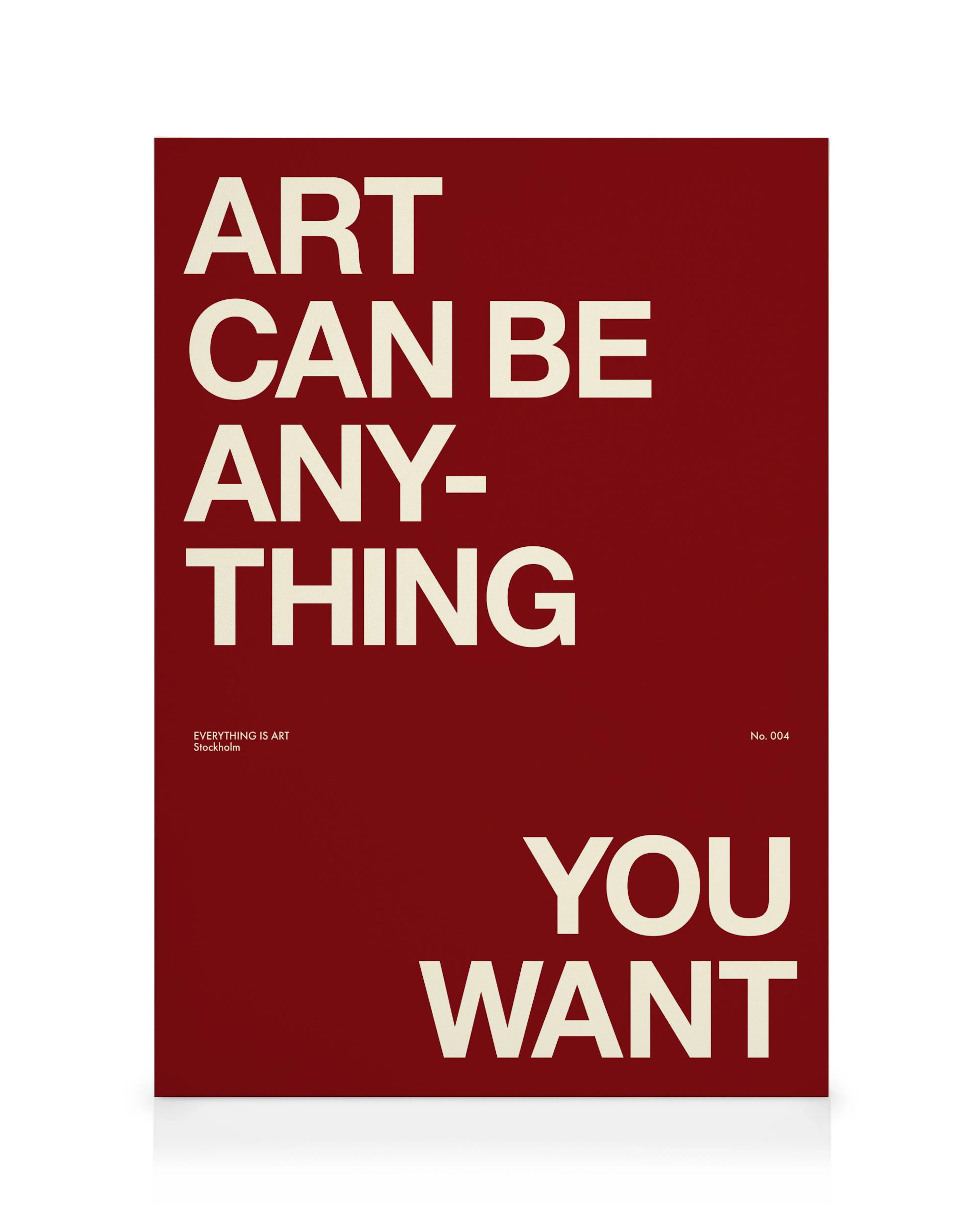 The Art Canvas print 0