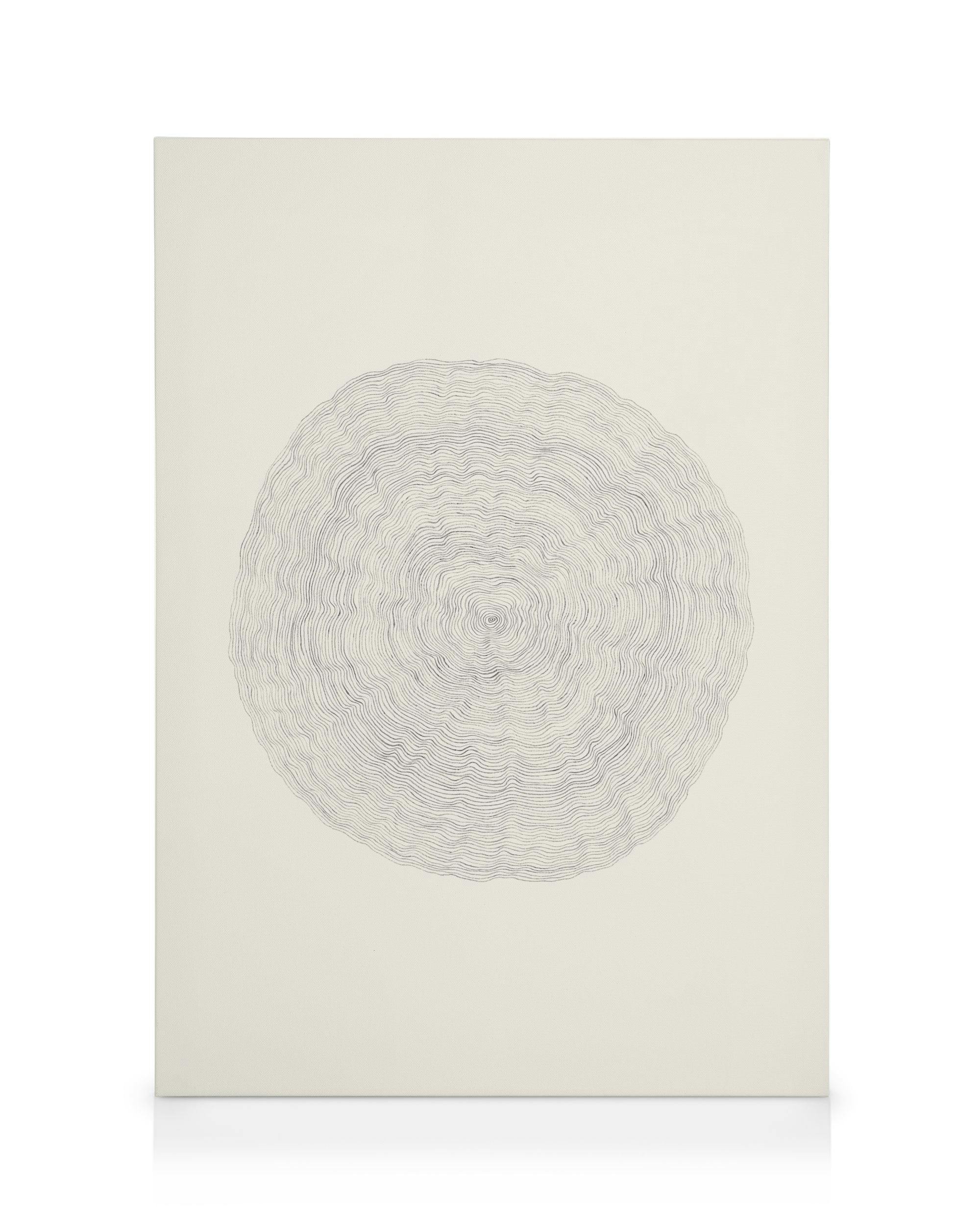 Canvas Prints Contours of Time Canvas print (70x70 cm)