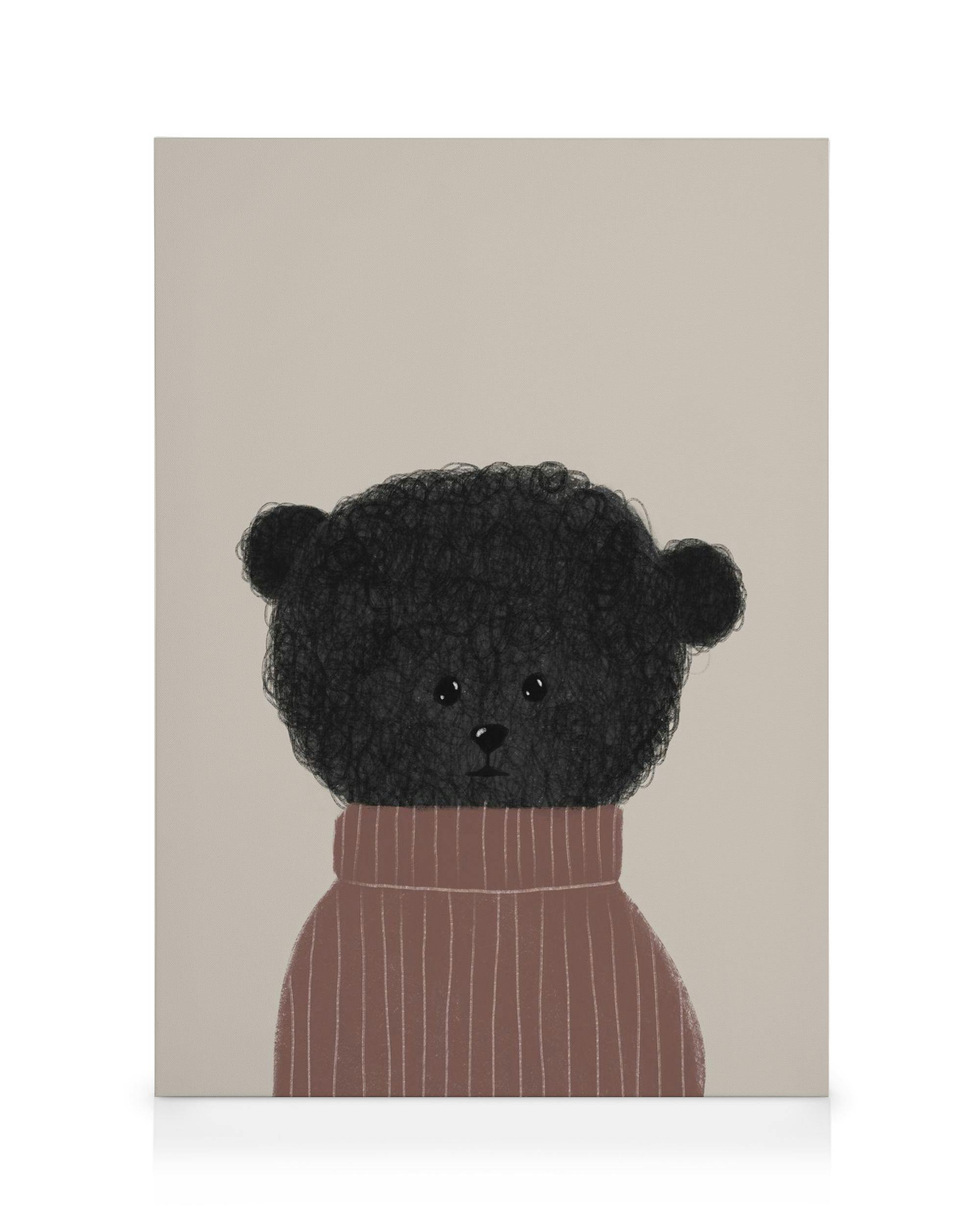 Canvas Prints Plutten Canvas print (30x40 cm - Oak Frame)