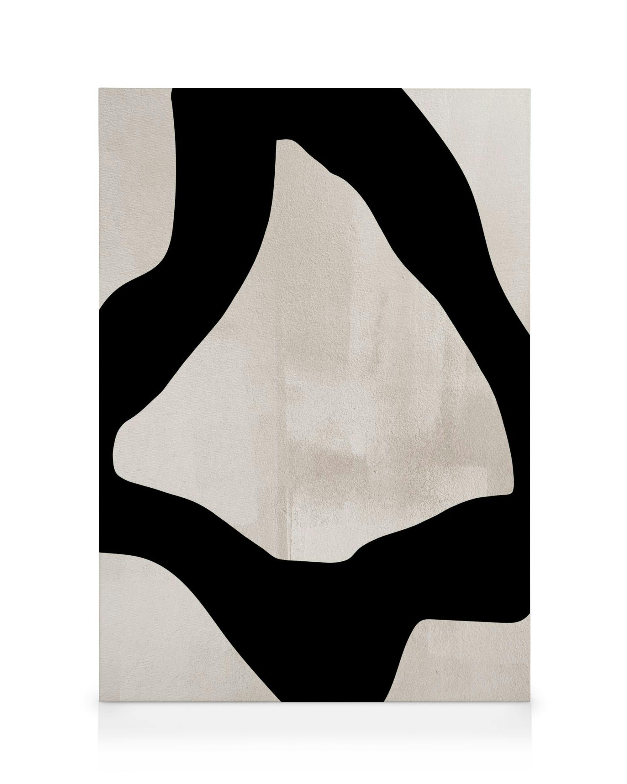 Canvas Prints Art Graphique No2 Canvas print (30x40 cm - Oak Frame)