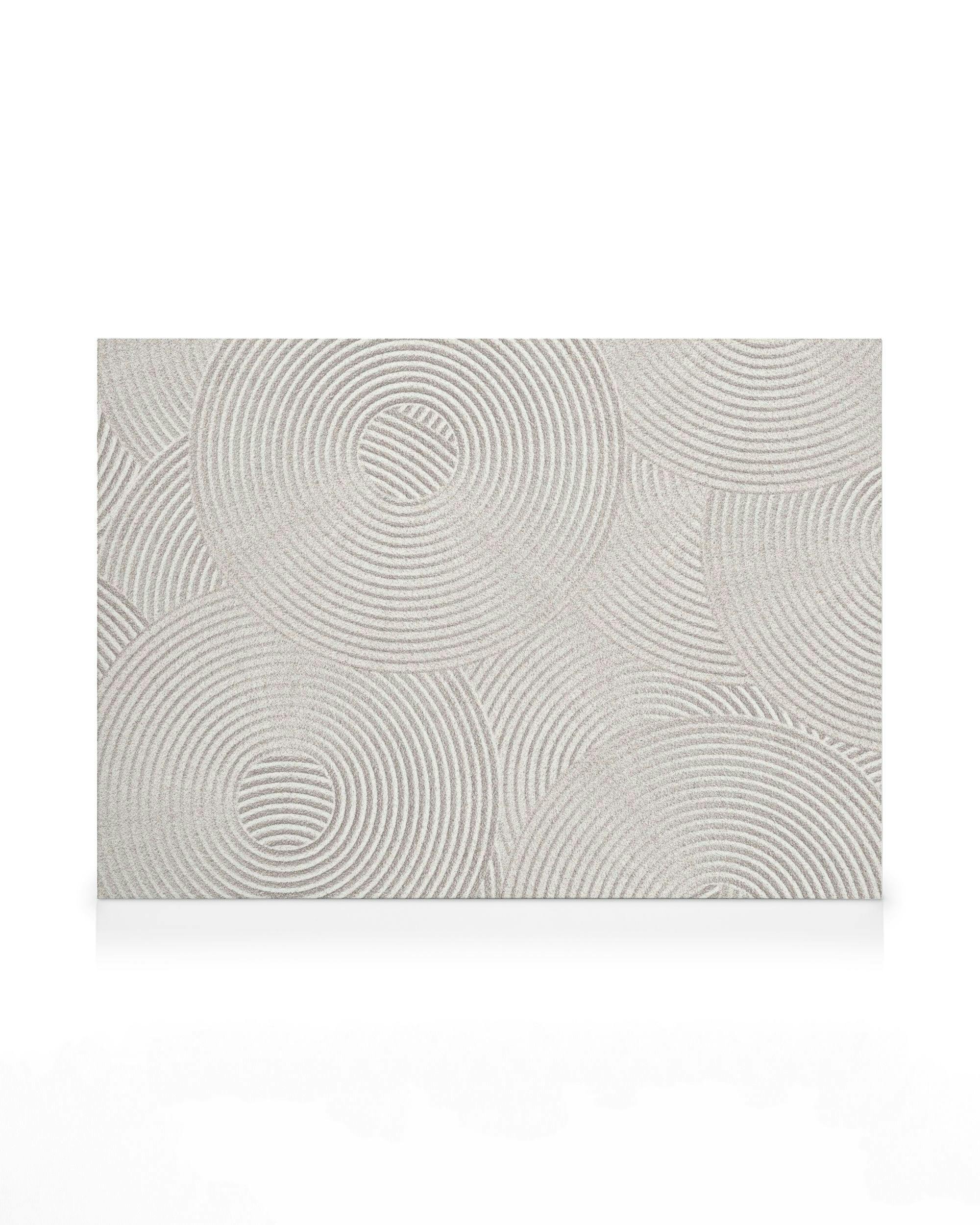 Zen Circles Tableau sur toile (50x70 cm - Cadre noir) - Toiles par Desenio