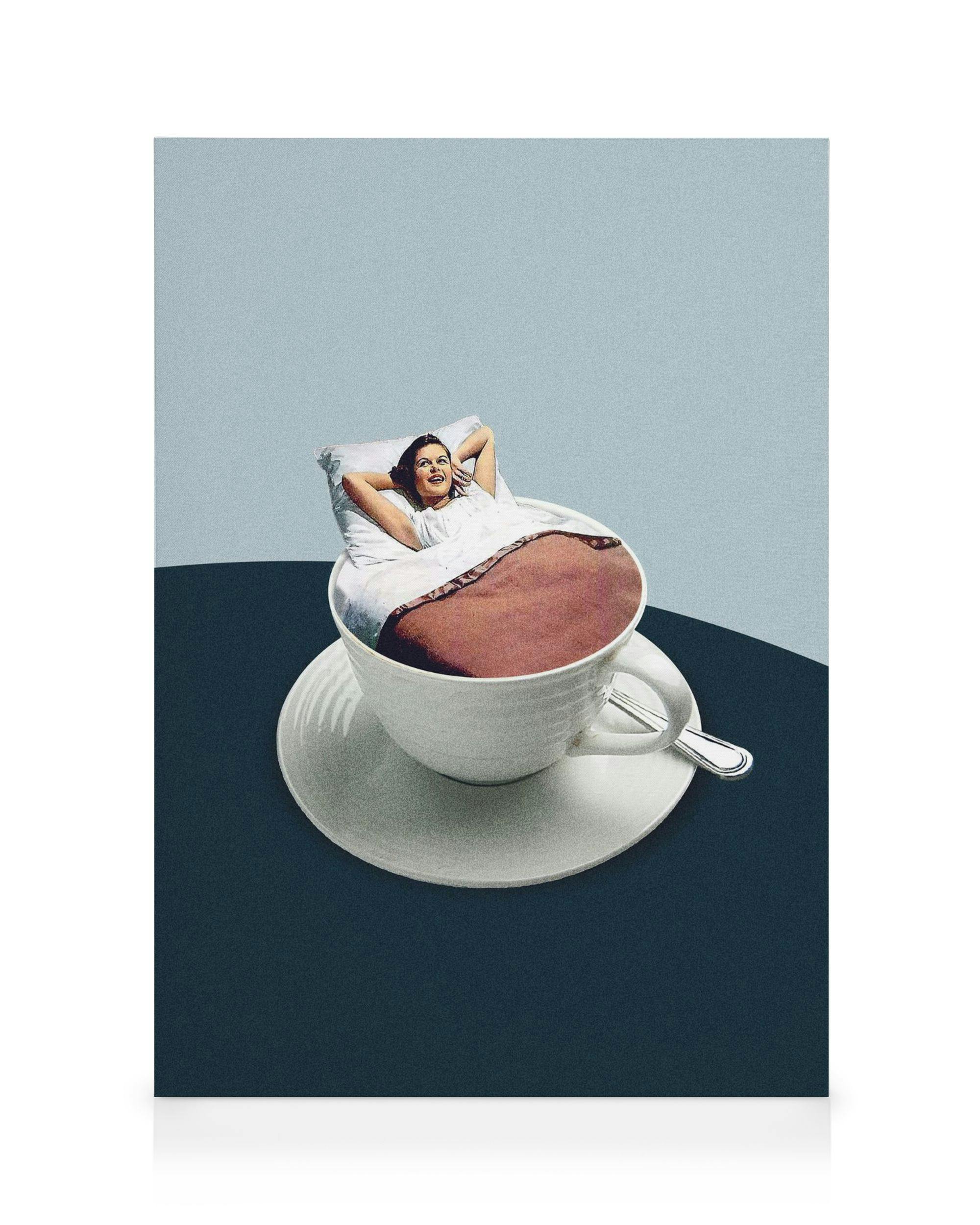 Canvastavlor Maarten Leon - Morning Rituals Canvastavla (30x40 cm - Svart ram)