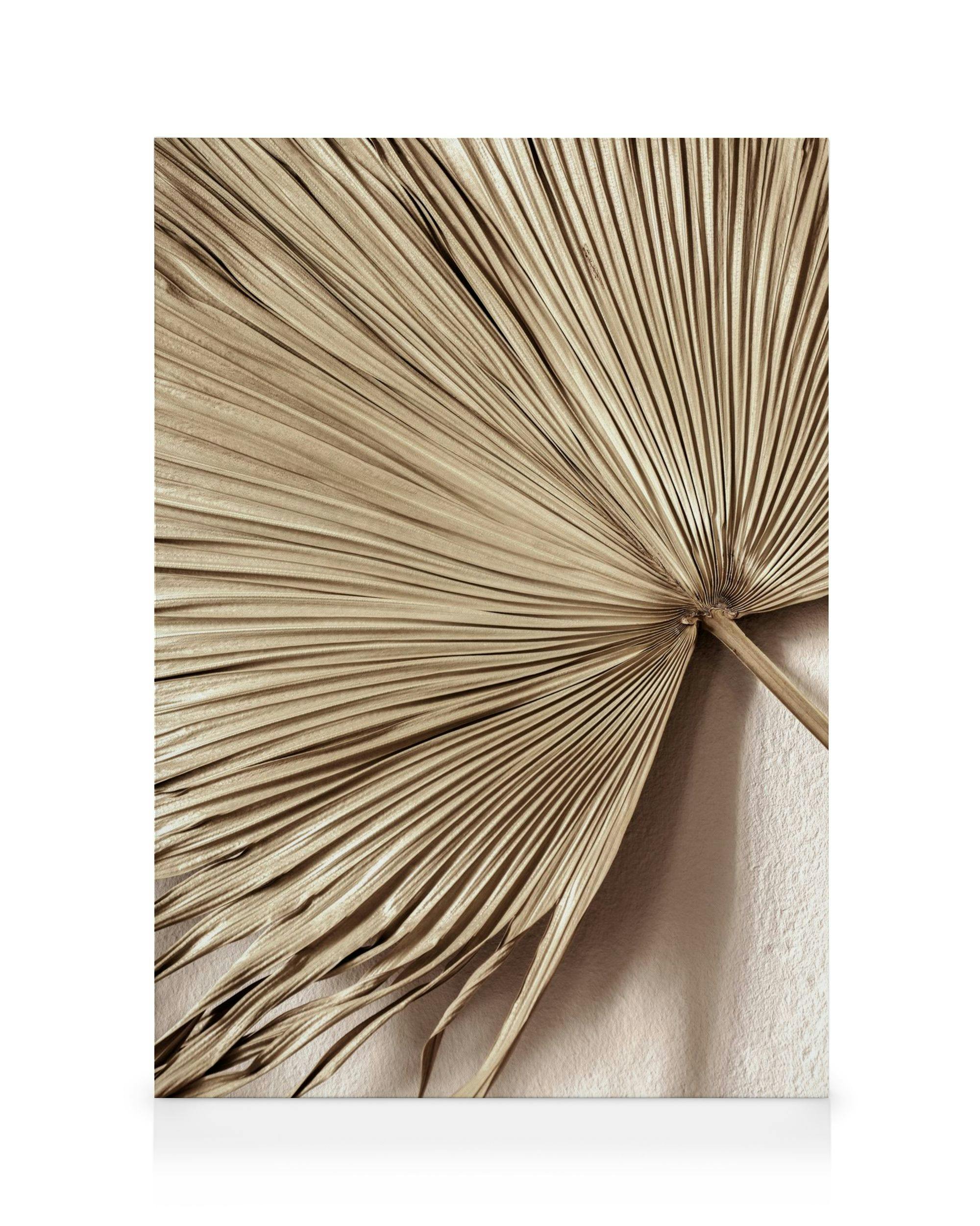 Golden Palm Leaf No1 Canvas (30x40 cm)