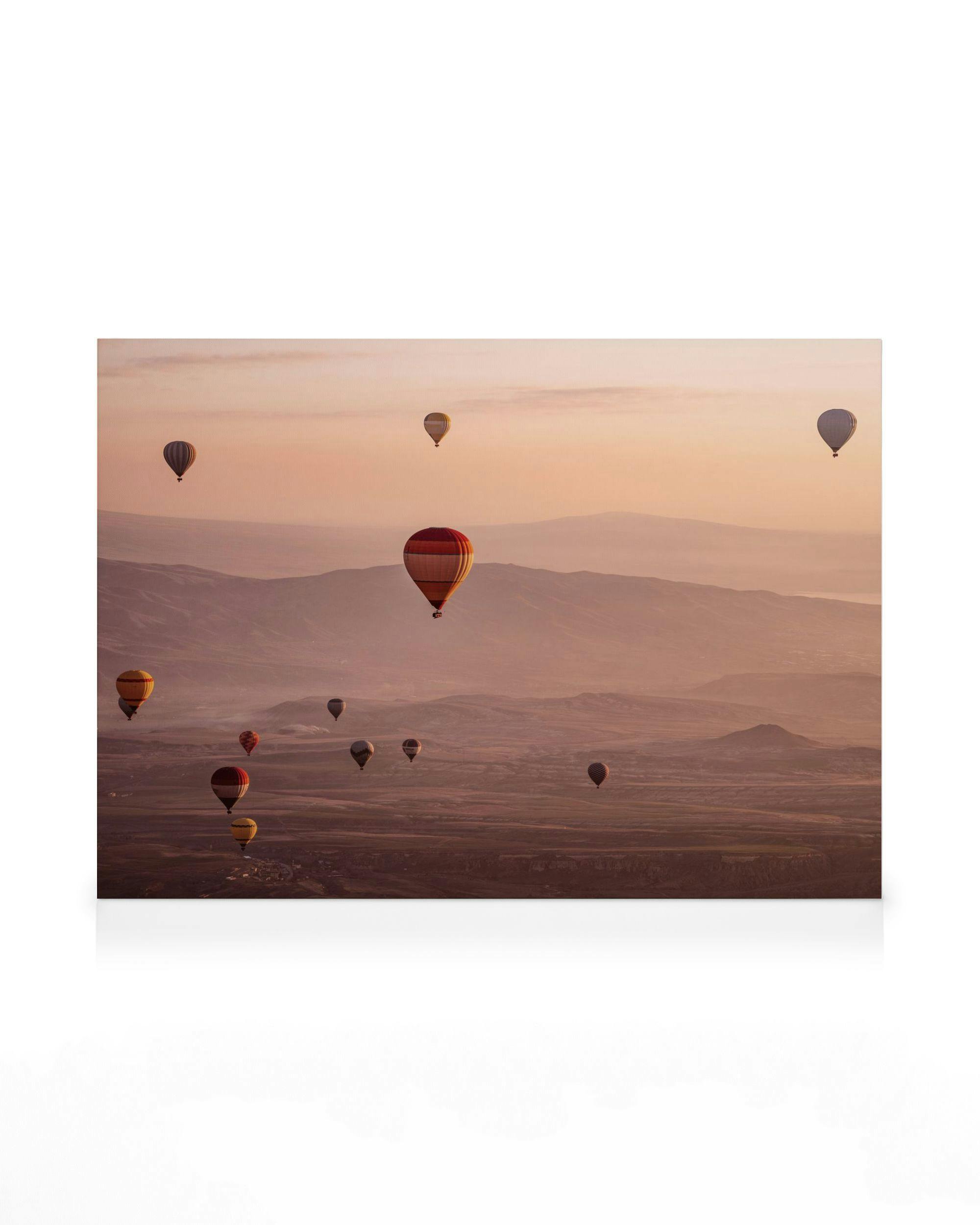 Pink Haze Tableau sur toile (50x70 cm) - Paysages par Desenio