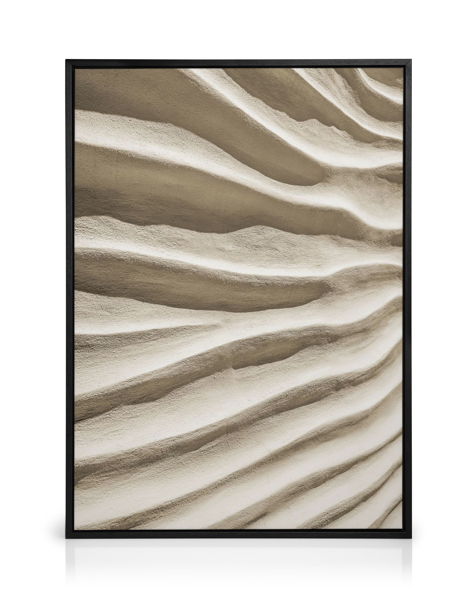 Sand Texture Canvas Print – Abstract Wall Art Poster | Desenio