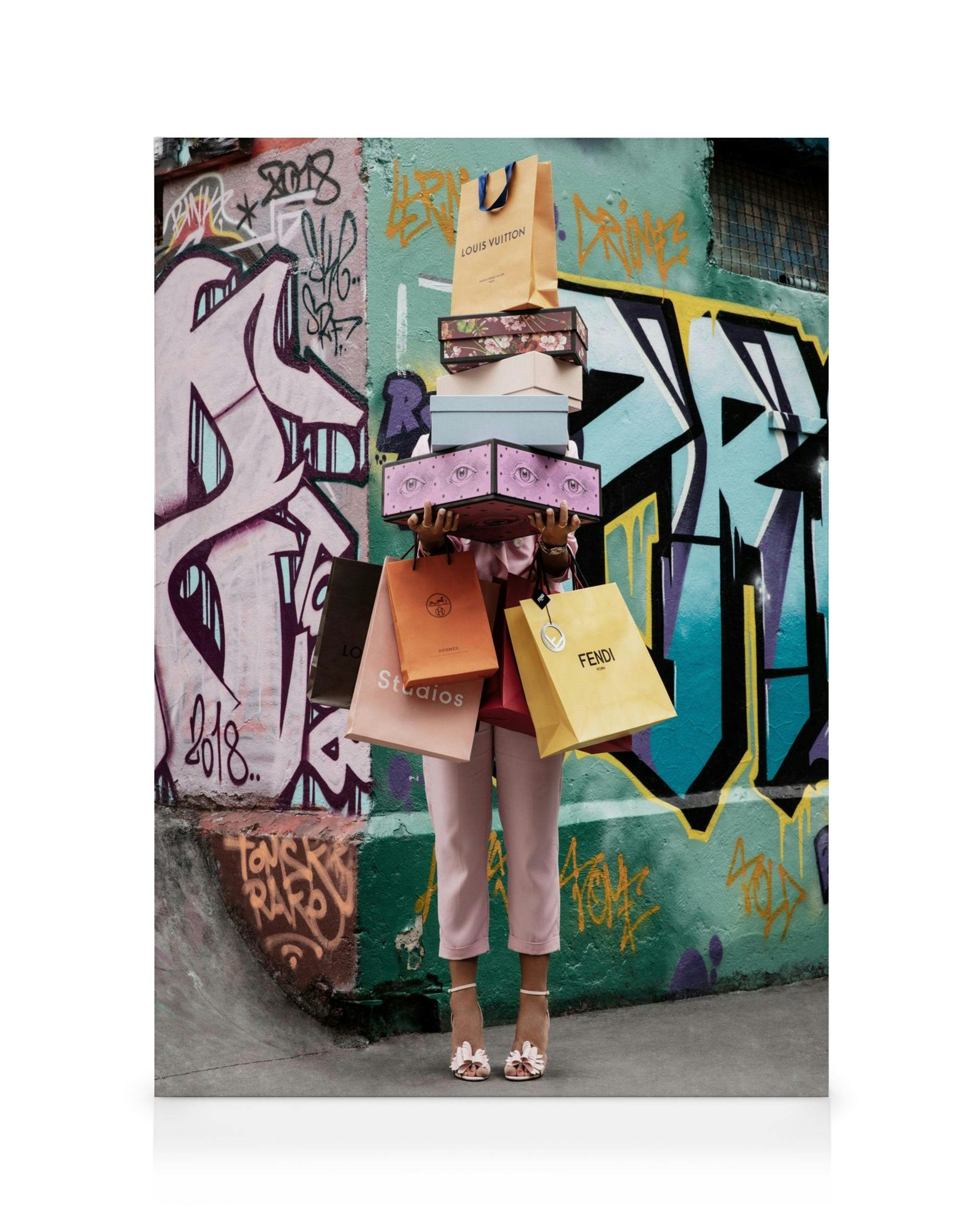 Canvas Prints Shopping Spree Canvas print (30x40 cm)