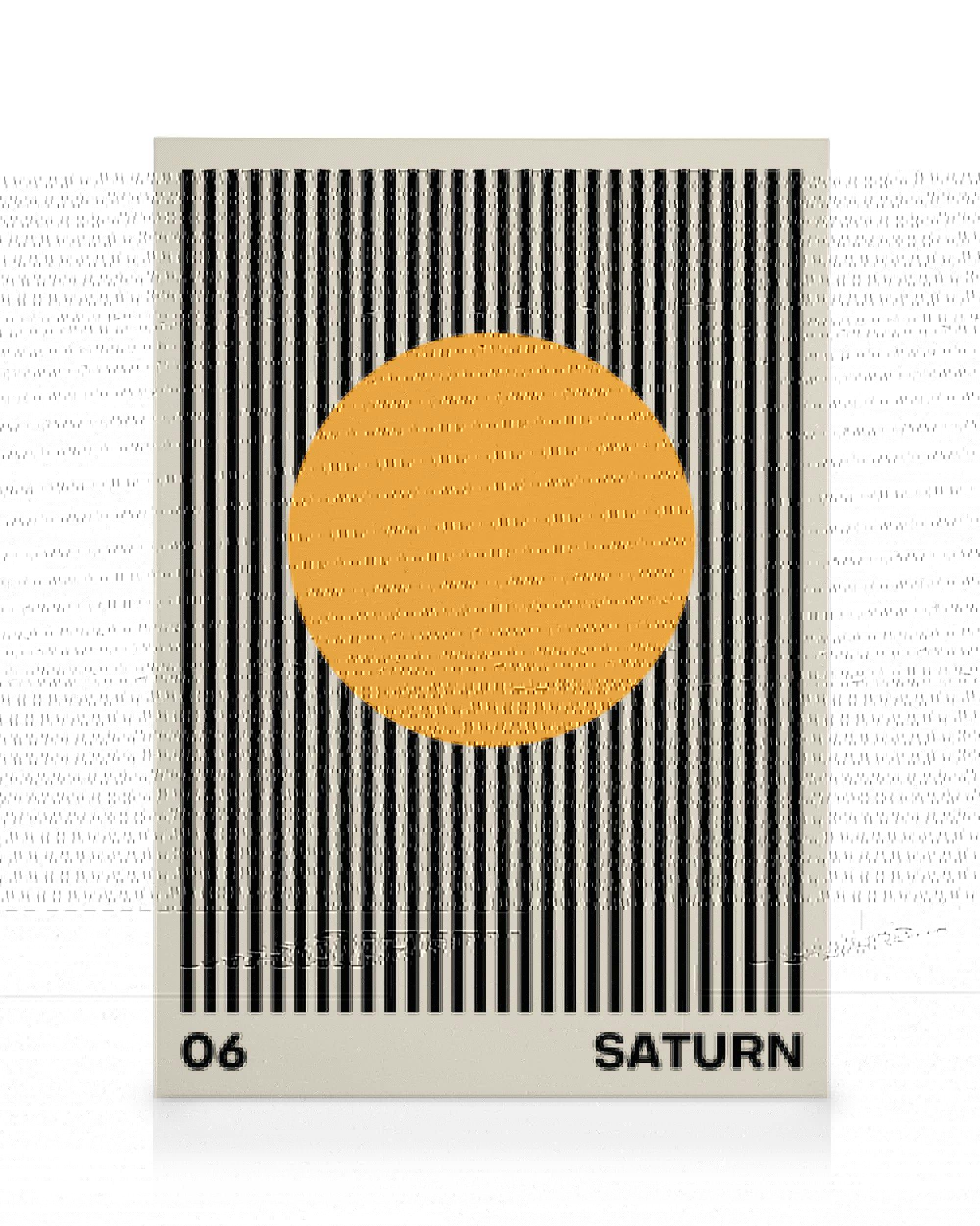 Canvas Prints Saturn Space Canvas print (50x70 cm)