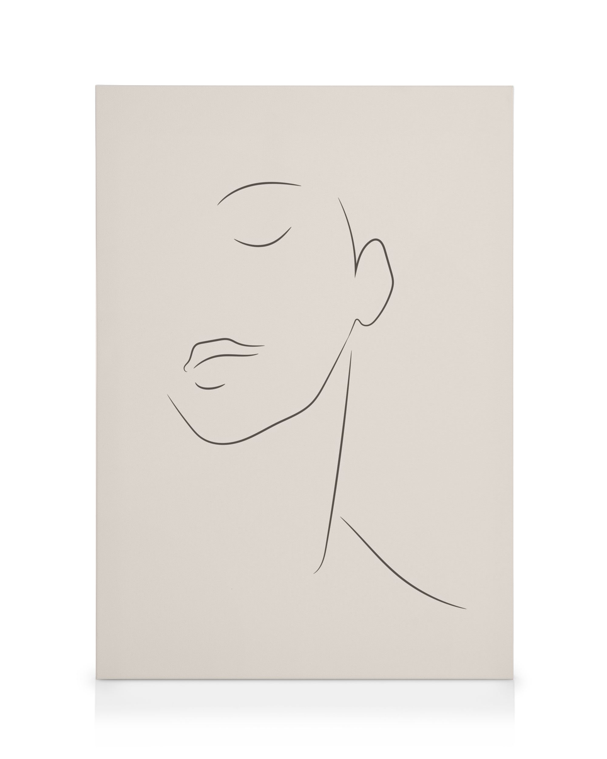 Tableau sur toile Ville Abstraction Jaune Gris Minimalisme 80x40 | Leroy Merlin